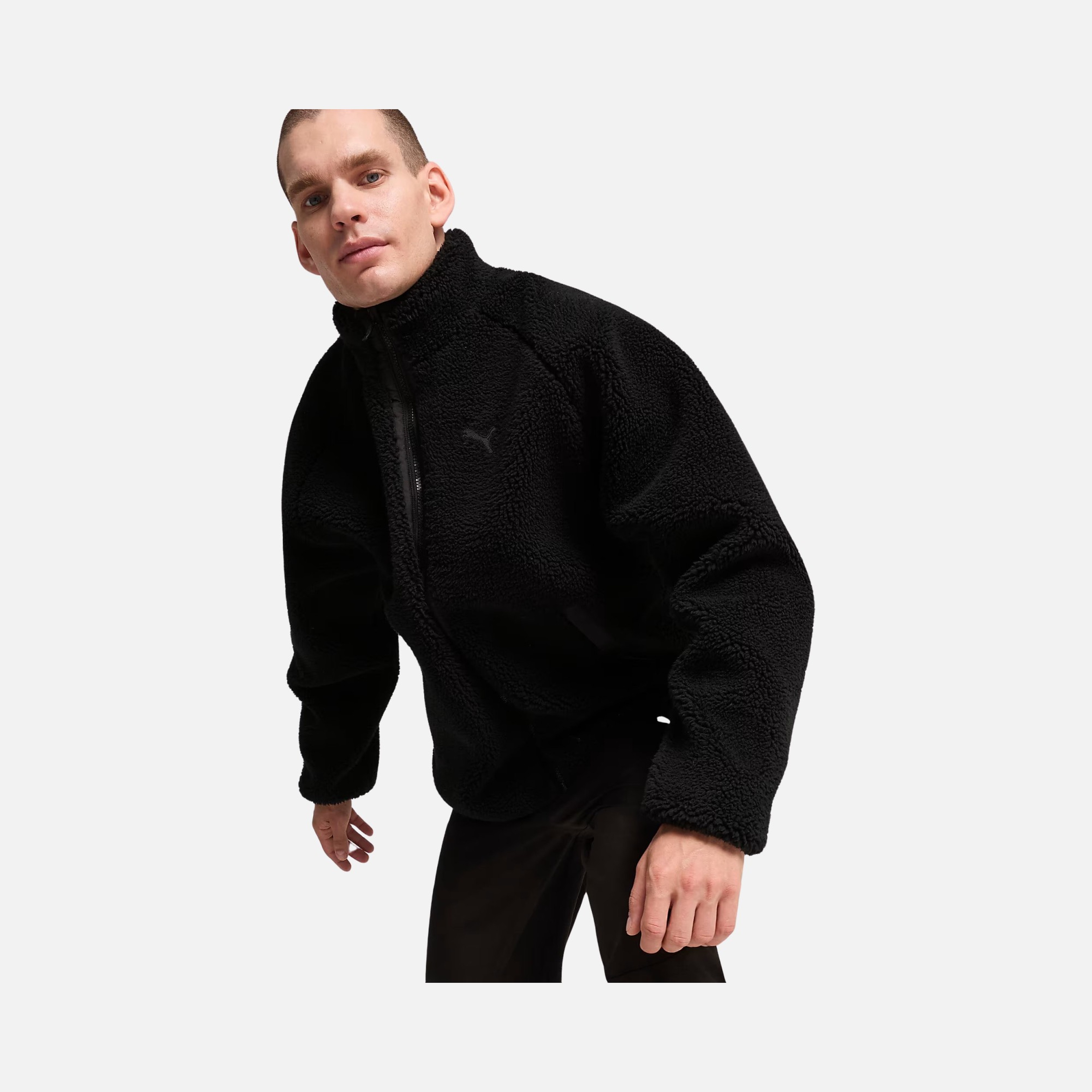 Puma Sportswear Reversible Sherpa Full-Zip Erkek Ceket