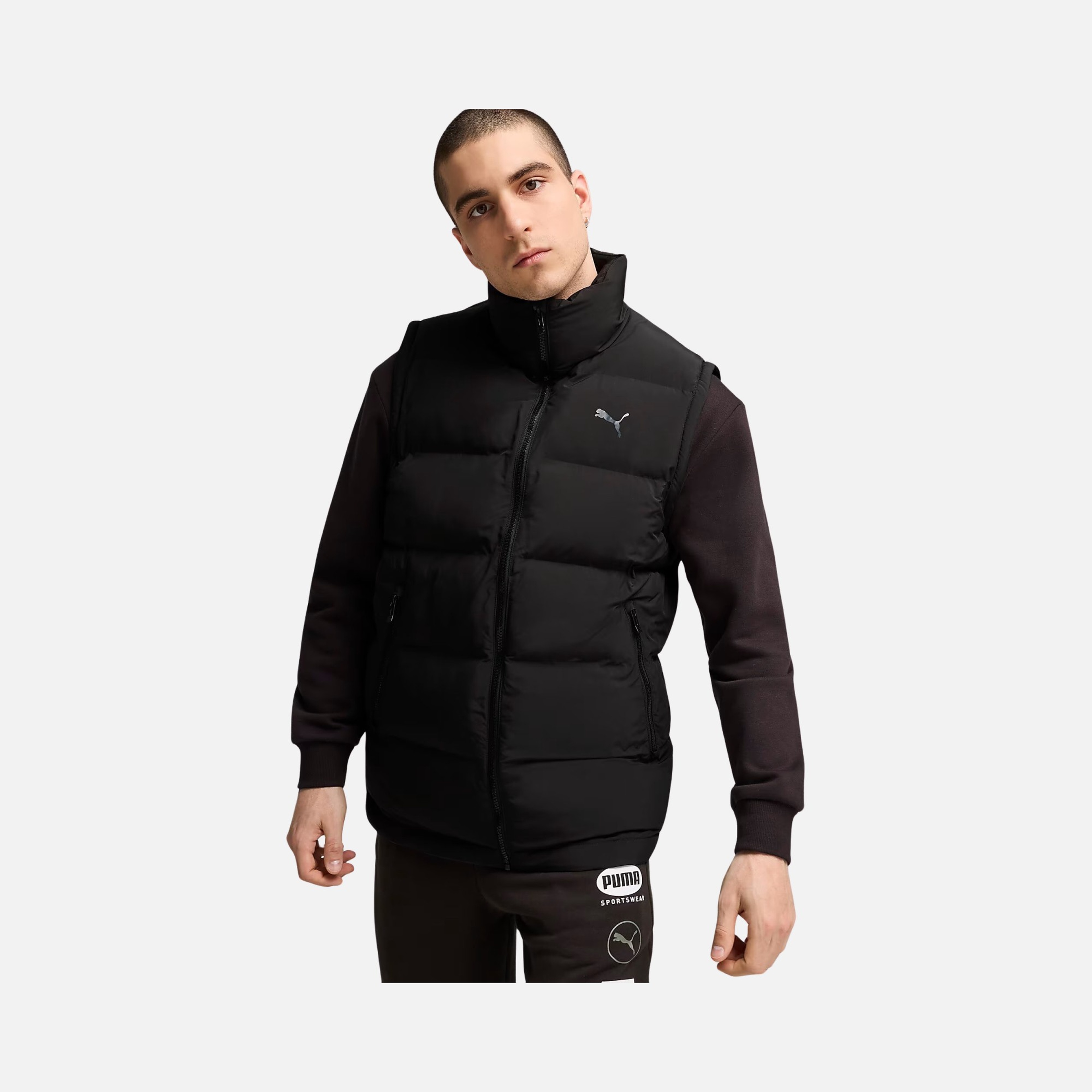 Puma Sportswear Mono Materiel Swelling Full-Zip Erkek Yelek