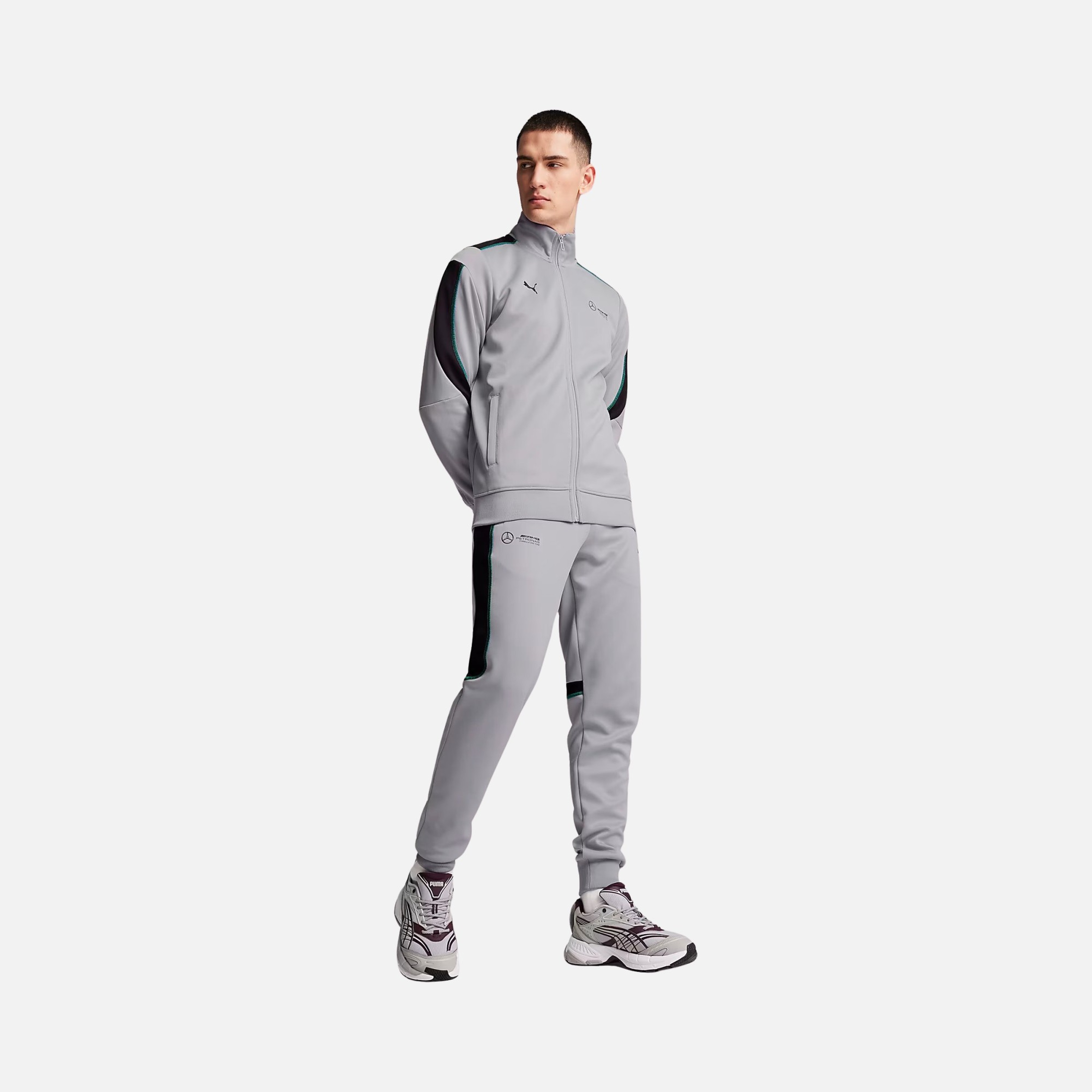 Puma Mercedes-AMG Petronas F1 MT7+ Full-Zip Erkek Ceket