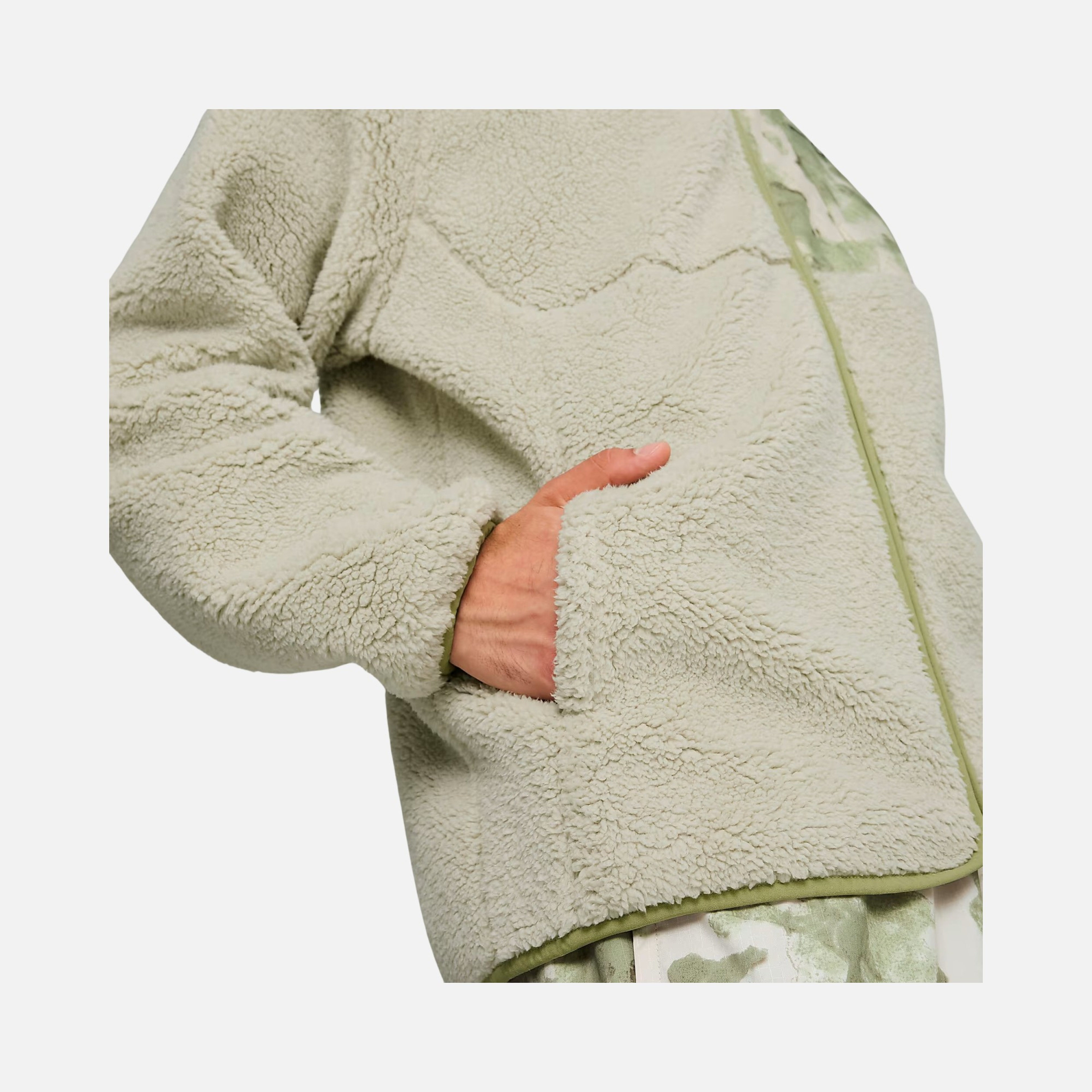 Puma Sportswear Tech Sherpa Track Full-Zip Erkek Ceket