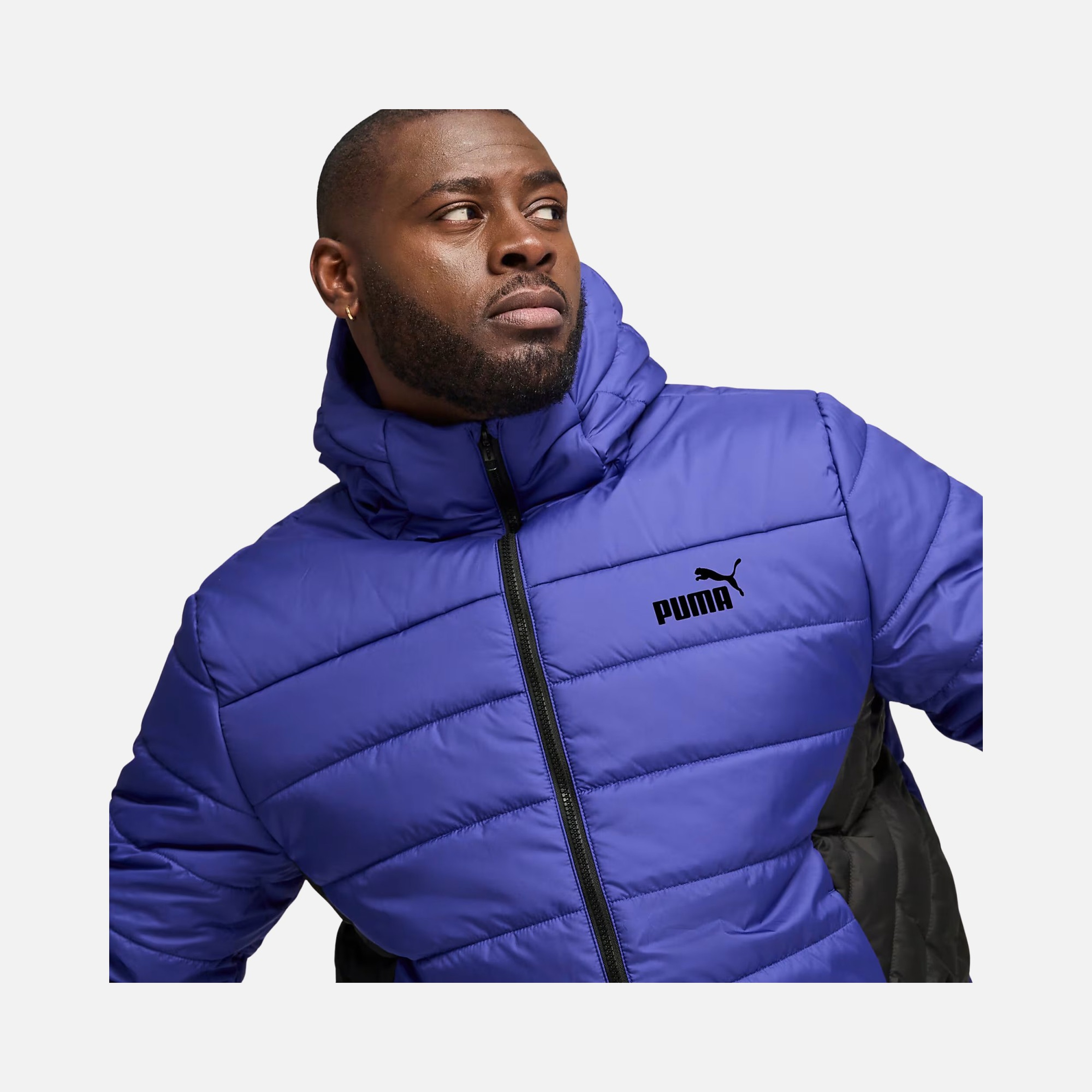 Puma Sportswear Essentials Full-Zip Hoodie Erkek Mont