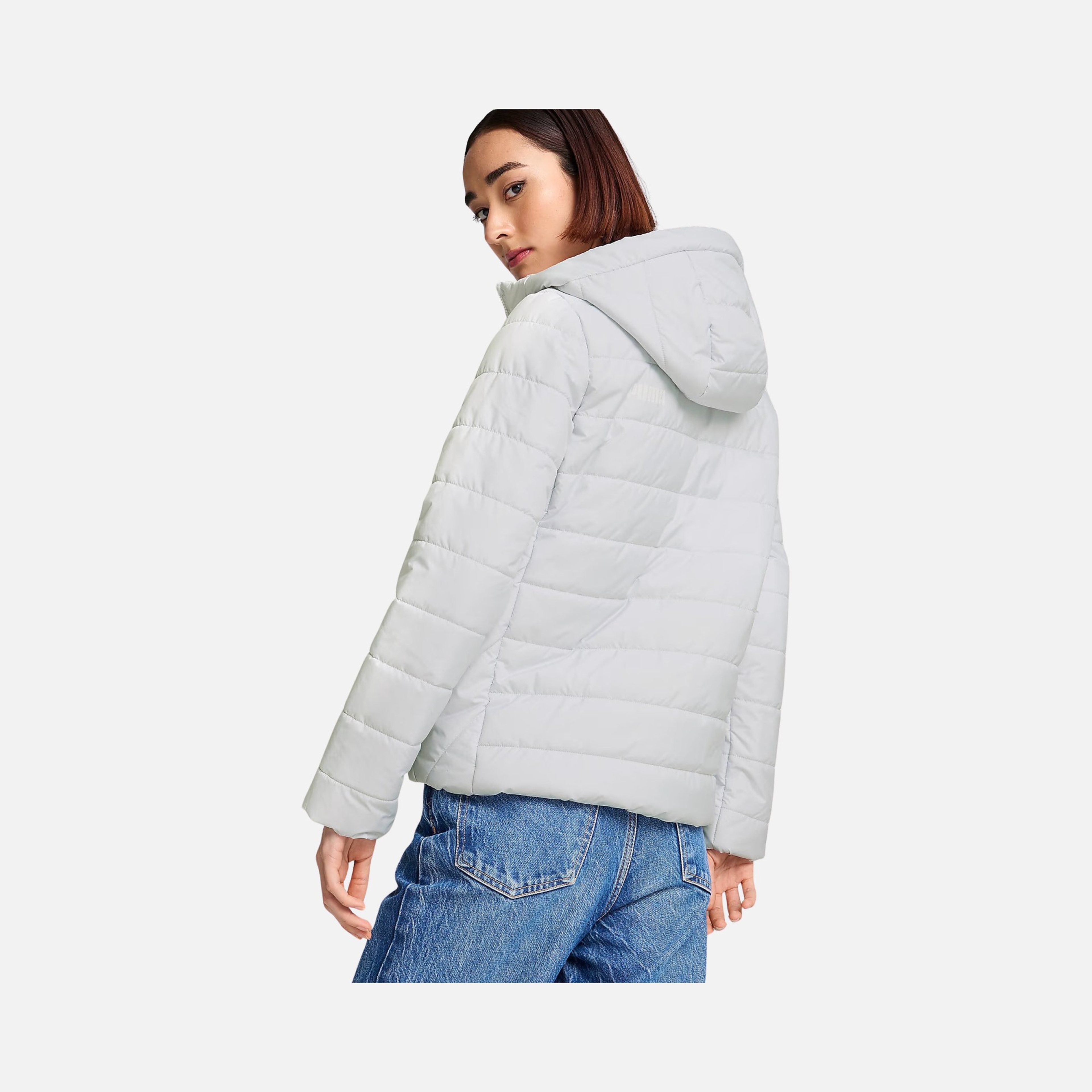 Puma Sportswear Essentials Padded Full-Zip Hoodie Kadın Mont