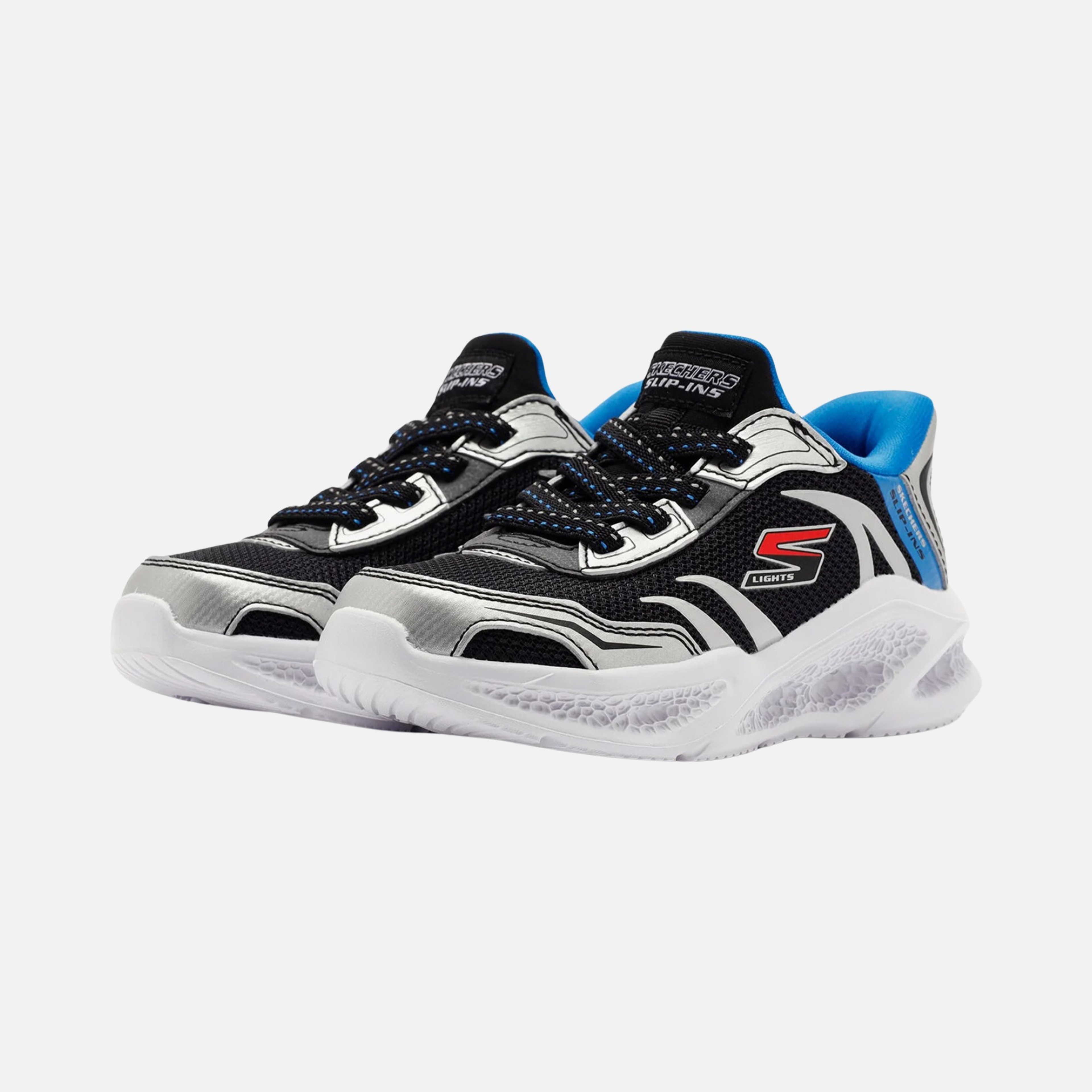 Skechers Meteor Lights - Brisk Beams (Boys') Çocuk Spor Ayakkabı