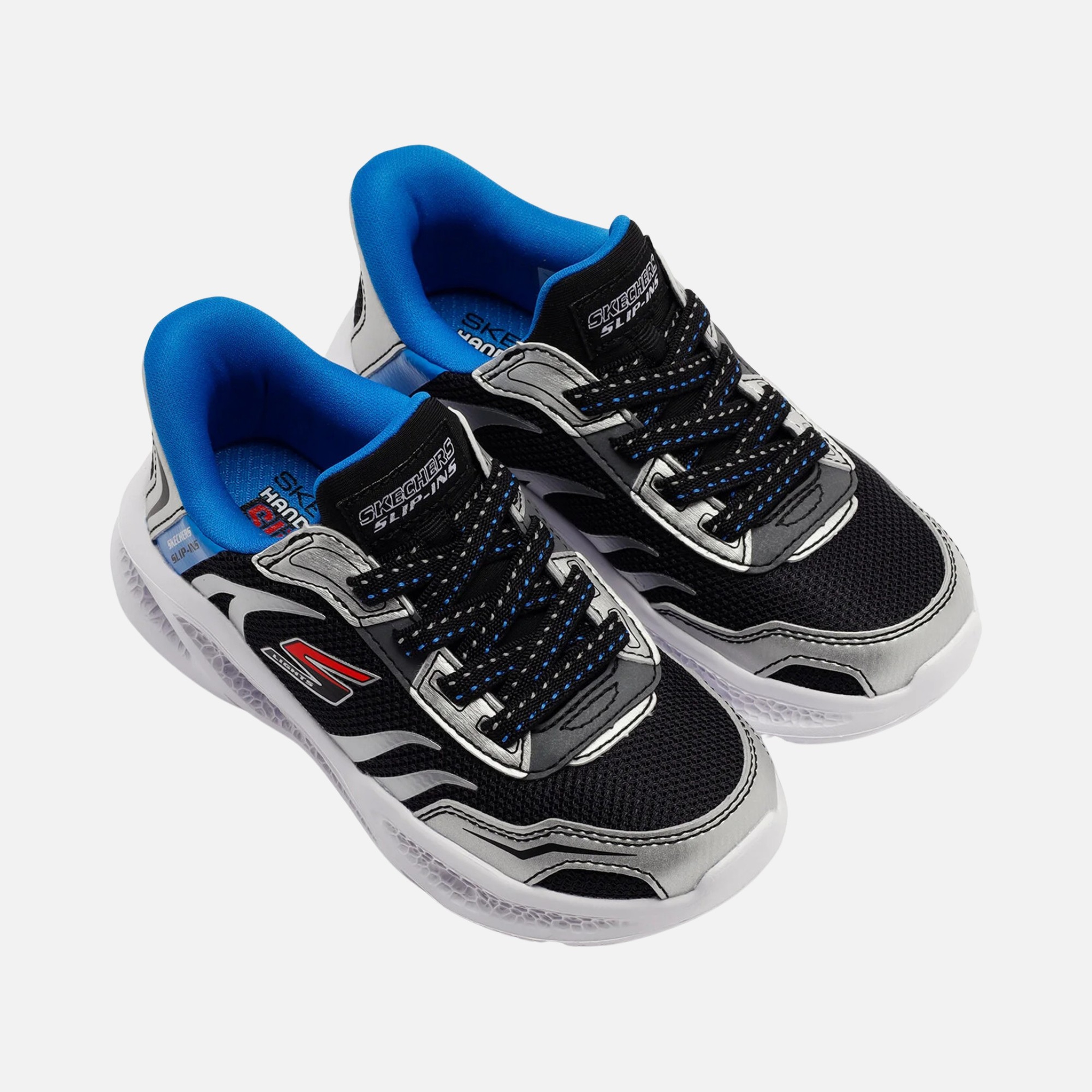 Skechers Meteor Lights - Brisk Beams (Boys') Çocuk Spor Ayakkabı