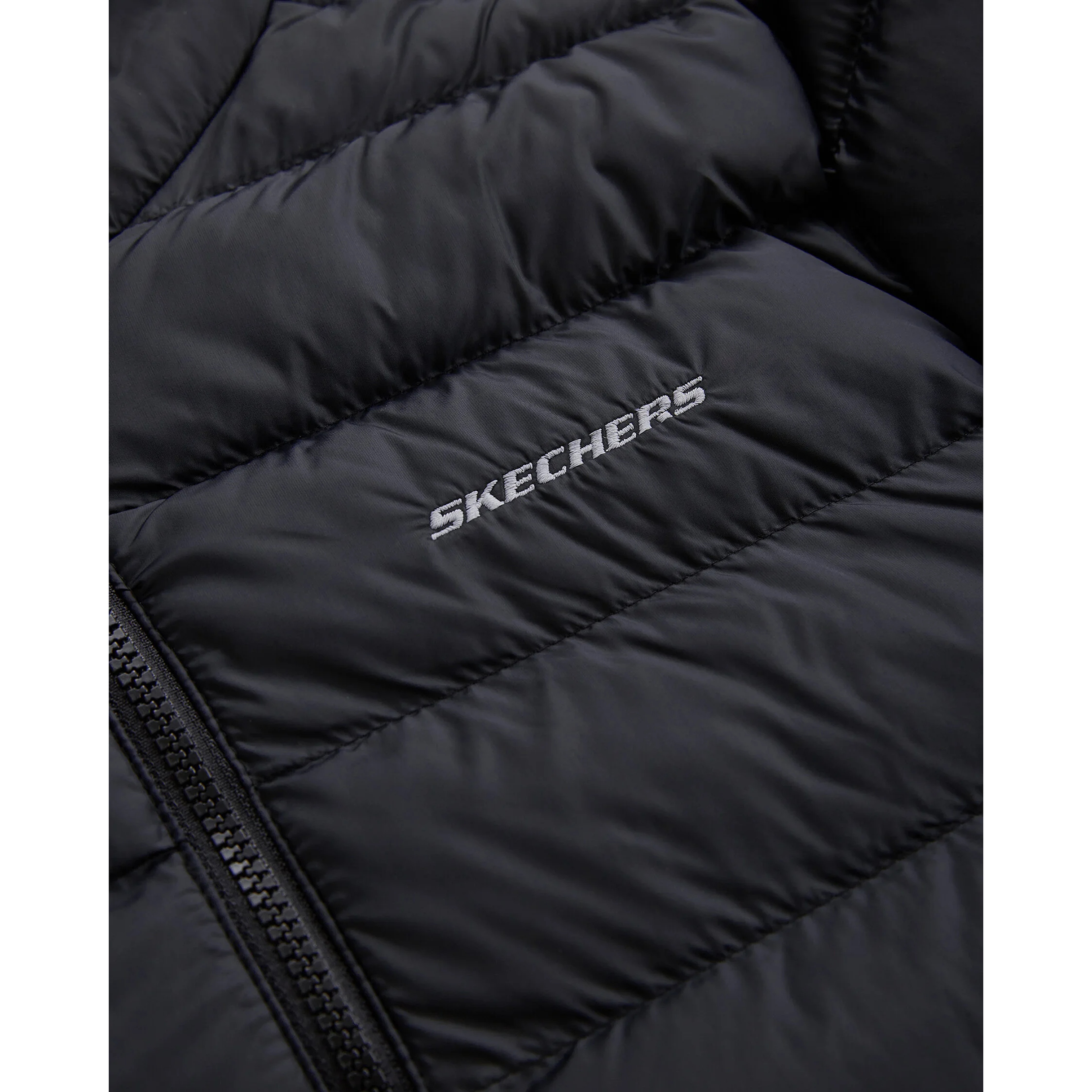 Skechers Outerwear Pop Up Detailed Padded Full-Zip Kadın Mont