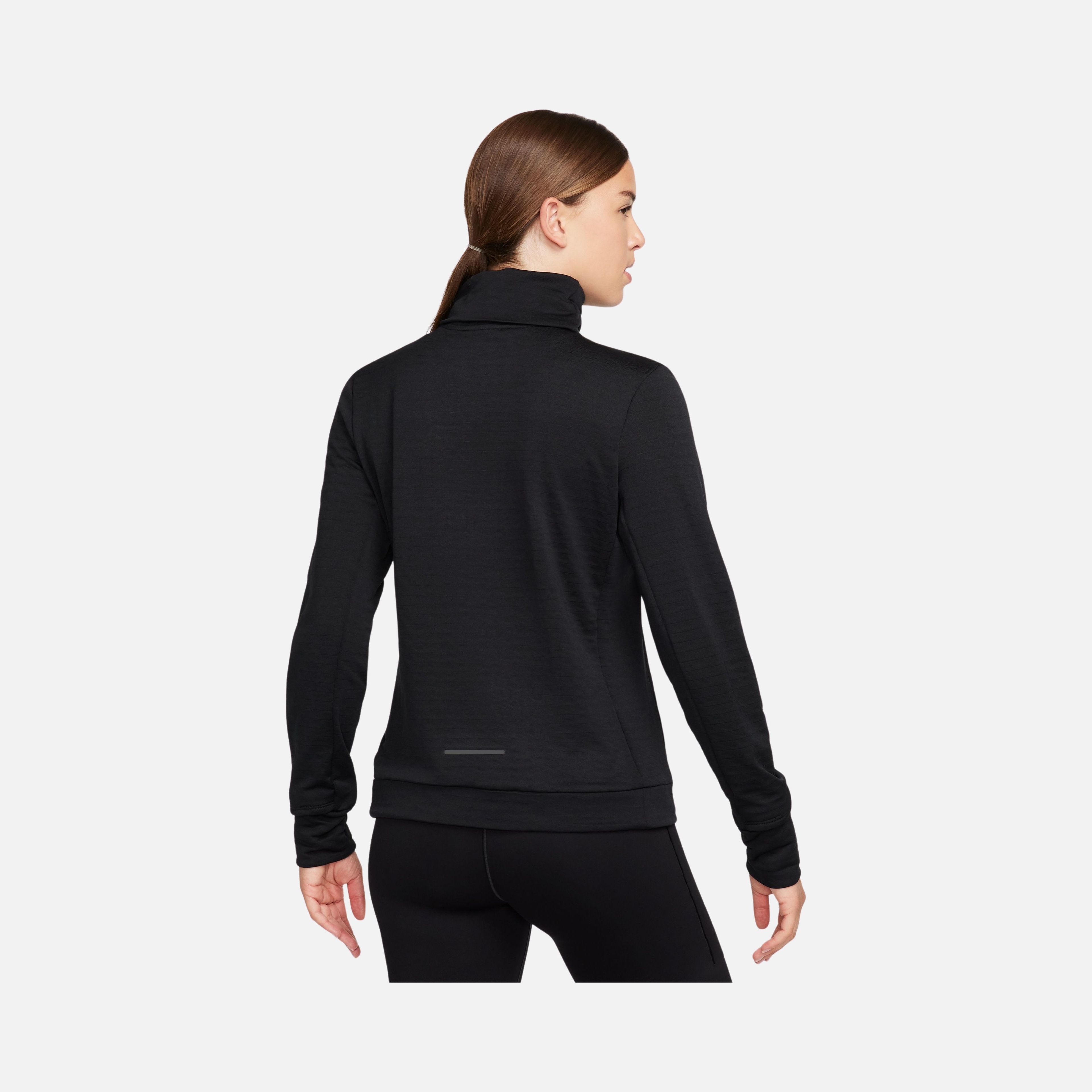 Nike Therma-Fit Swift Element Turtleneck Long-Sleeve Running Kadın Tişört