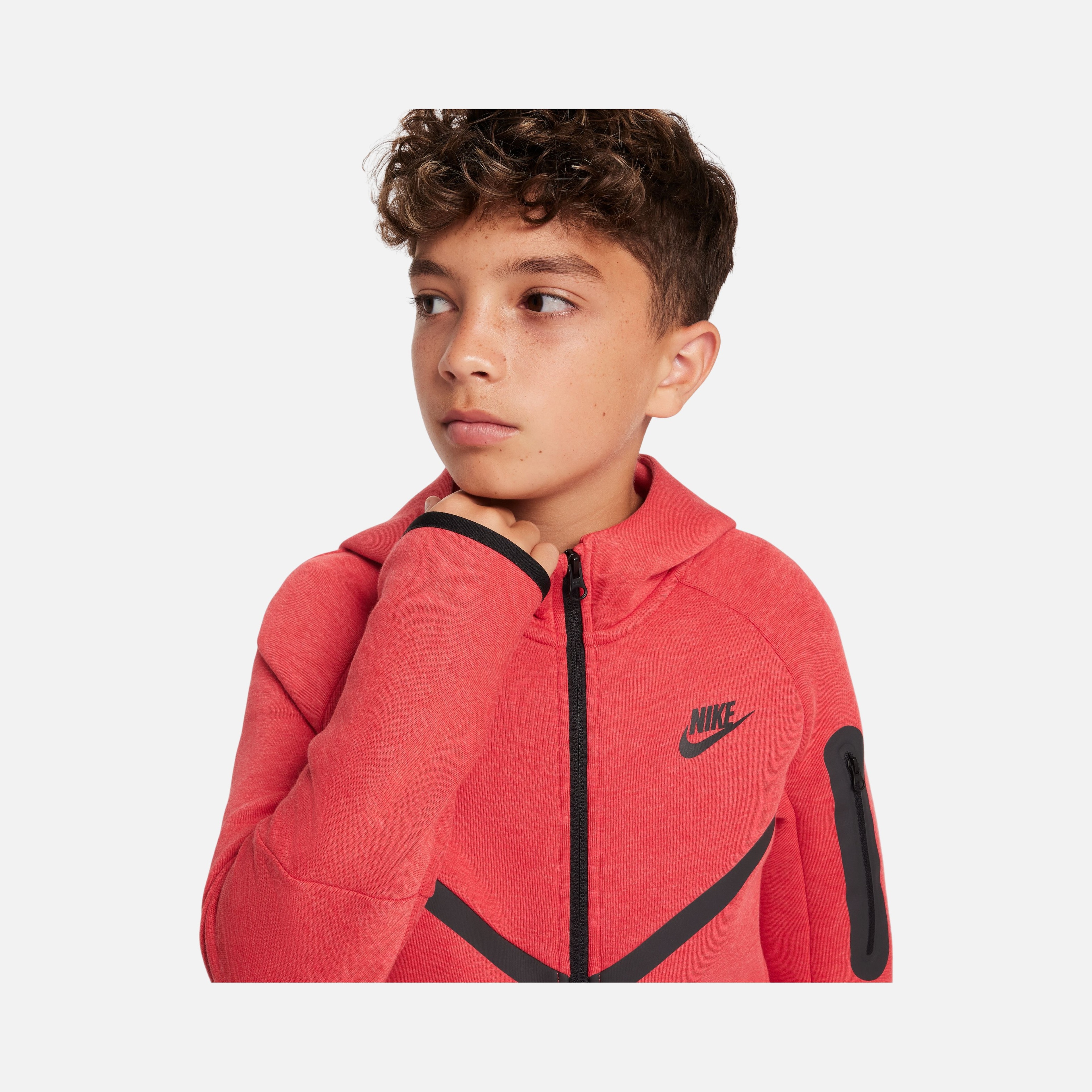 Nike Sportswear Smooth Tech Fleece Full-Zip Hooded Çocuk Ceket
