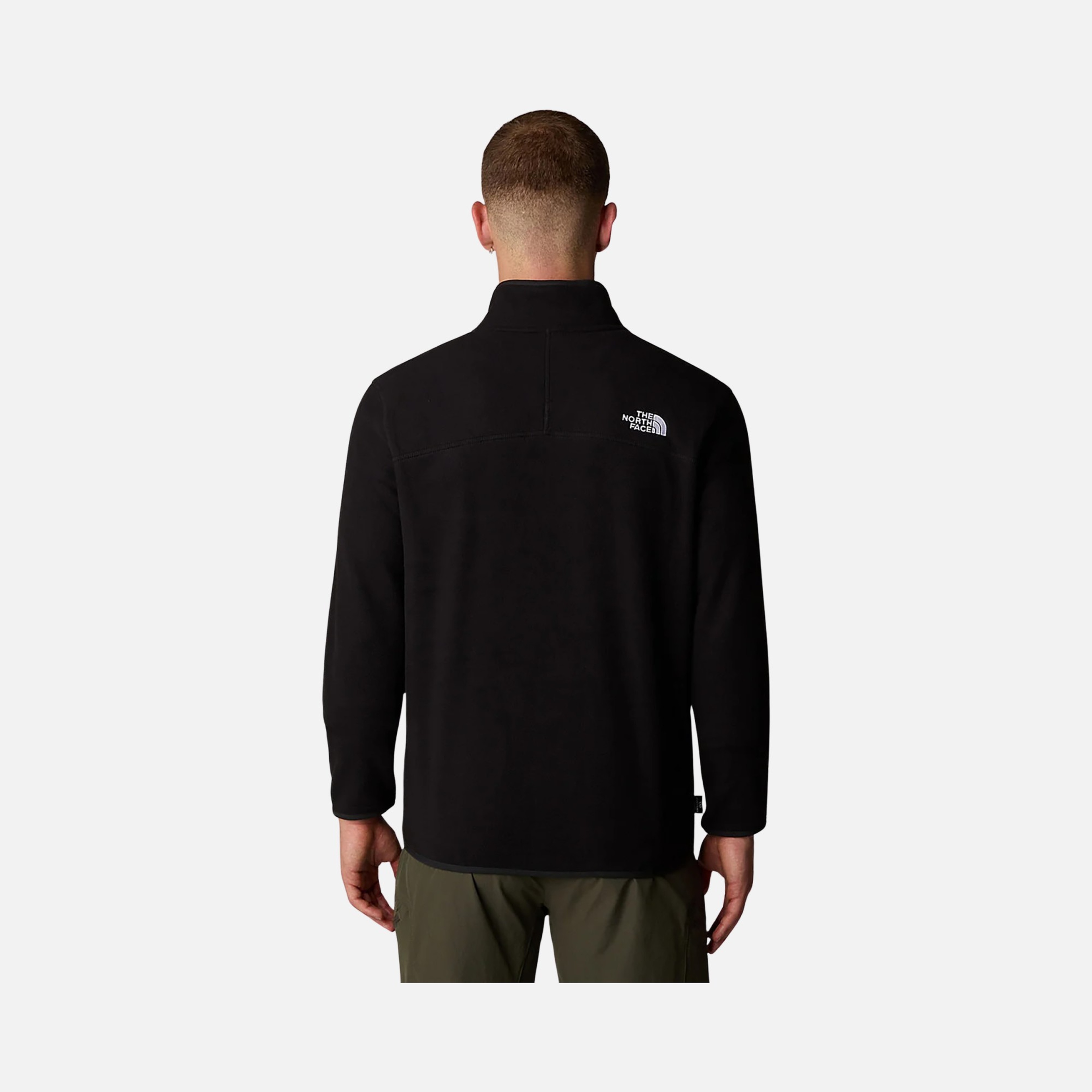 North Face 100 Glacier Fleece 1/4 Zip Erkek Sweatshirt