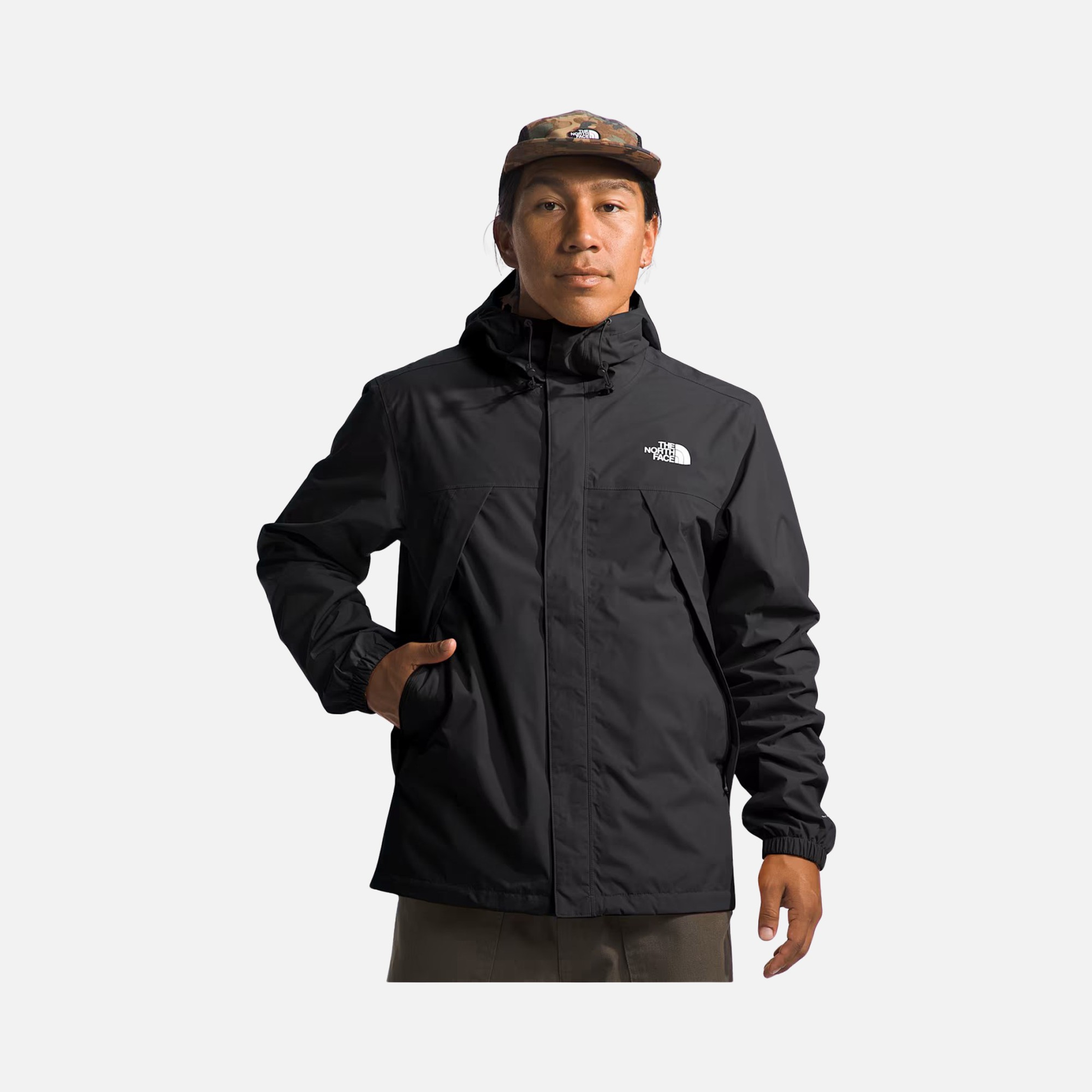 North Face Antora DryVent™ Shell Full-Zip Hoodie Erkek Mont | Barçın