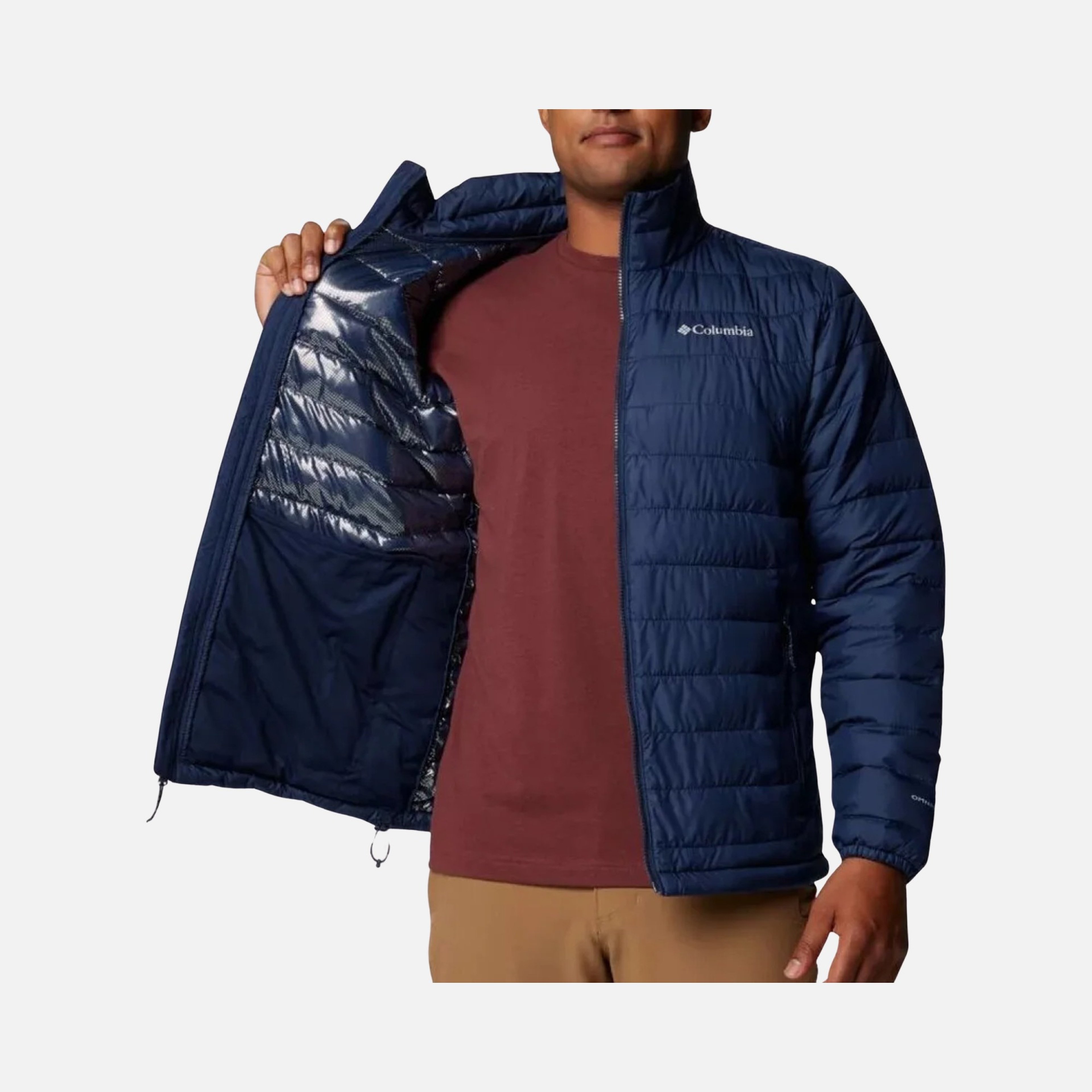 Columbia Omni-Heat Reflective Powder Lite II Full-Zip Erkek Mont