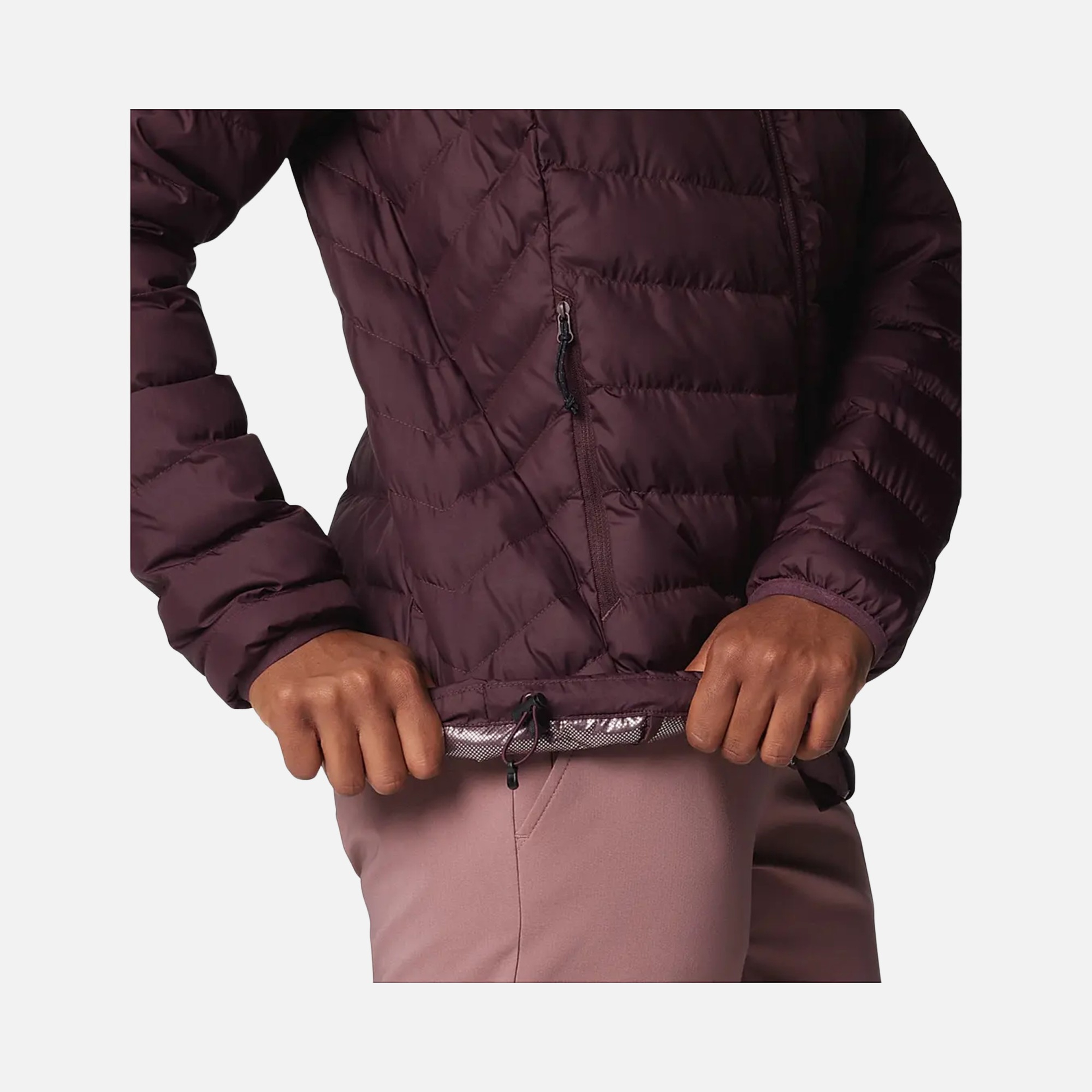 Columbia Omni-Heat Reflective Powder Lite II Full-Zip Hoodie Kadın Mont