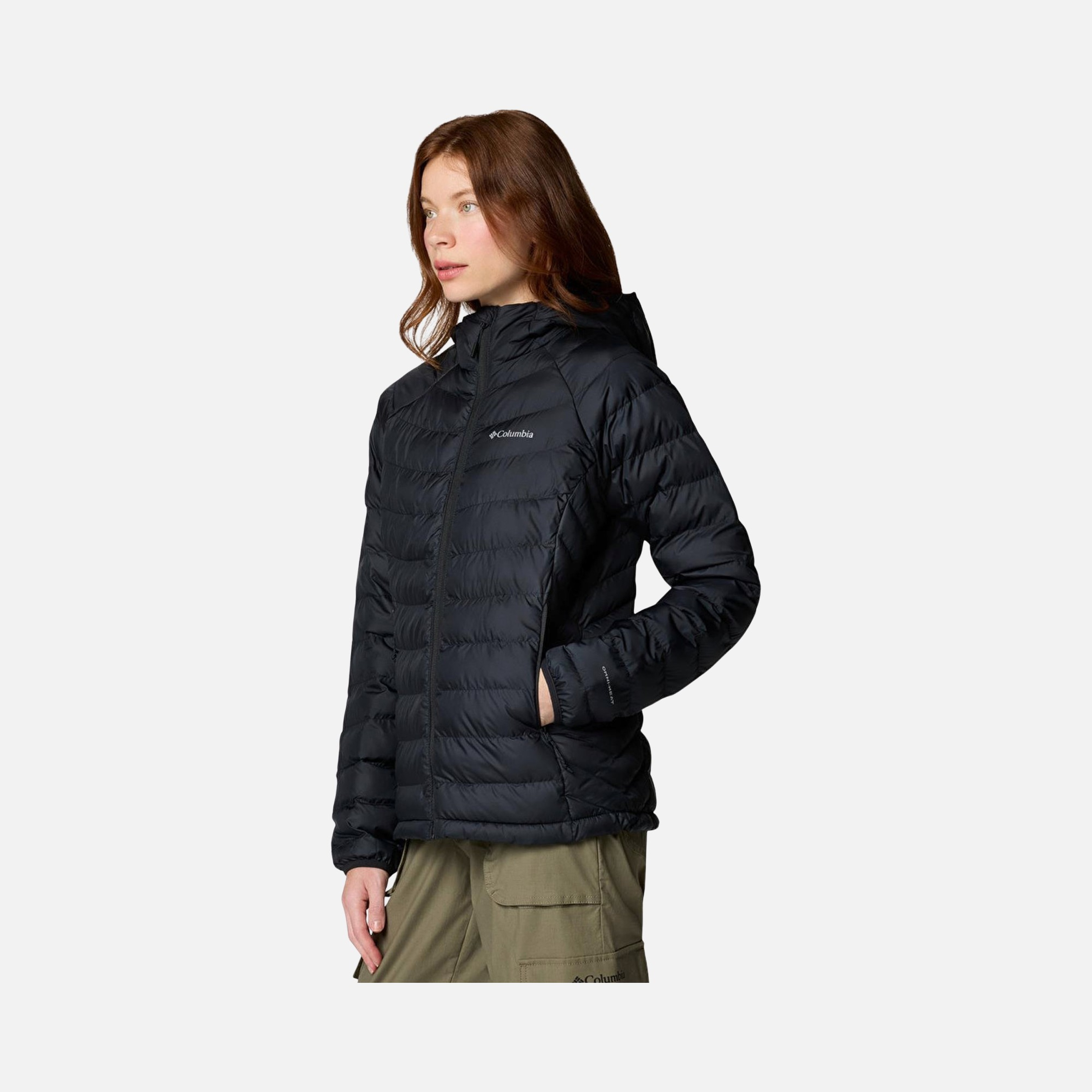 Columbia Omni-Heat Reflective Powder Lite II Full-Zip Hoodie Kadın Mont