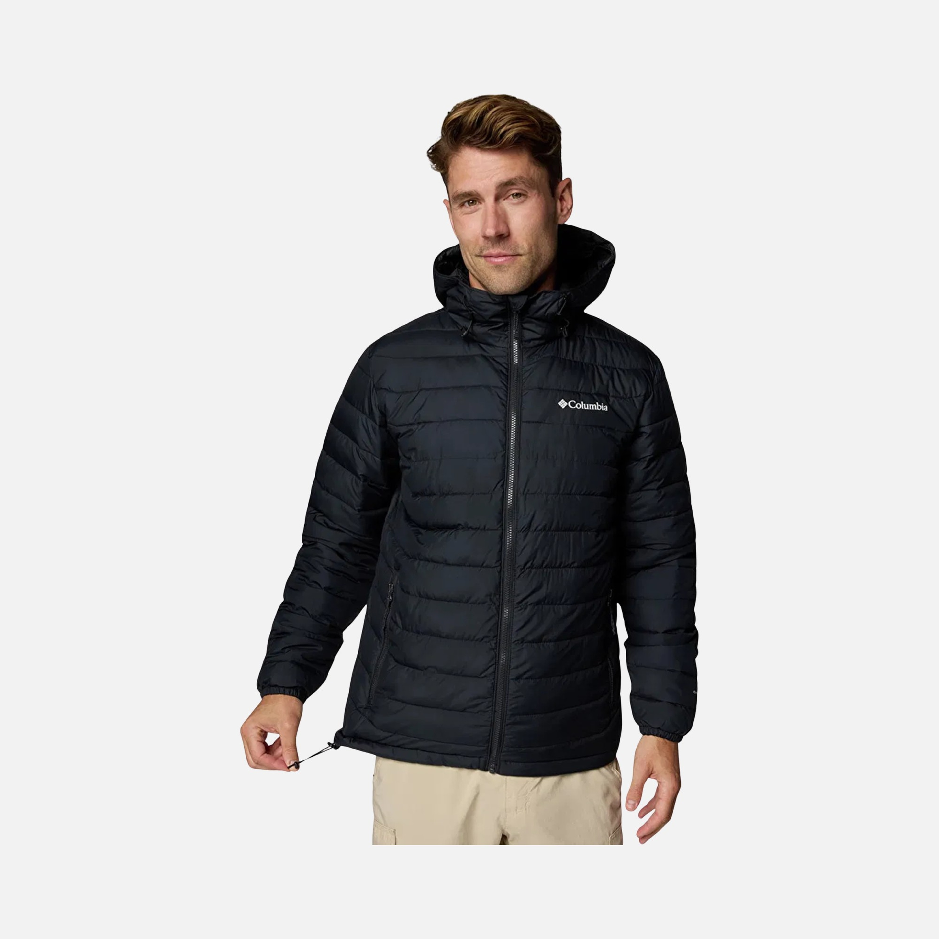 Columbia Powder Lite II Omni-Heat™ Reflective Full-Zip Hoodie Erkek Mont