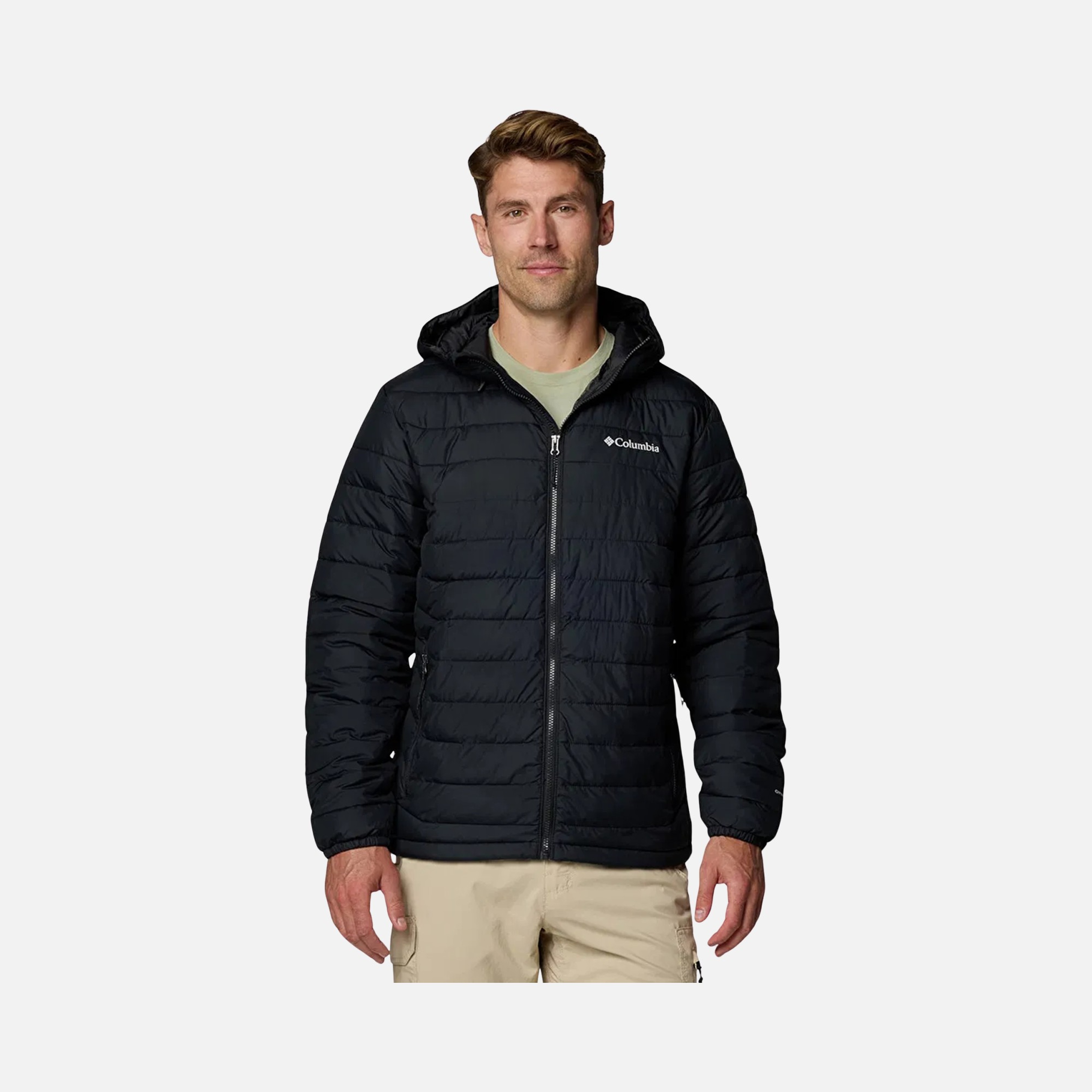 Columbia Powder Lite II Omni-Heat™ Reflective Full-Zip Hoodie Erkek Mont