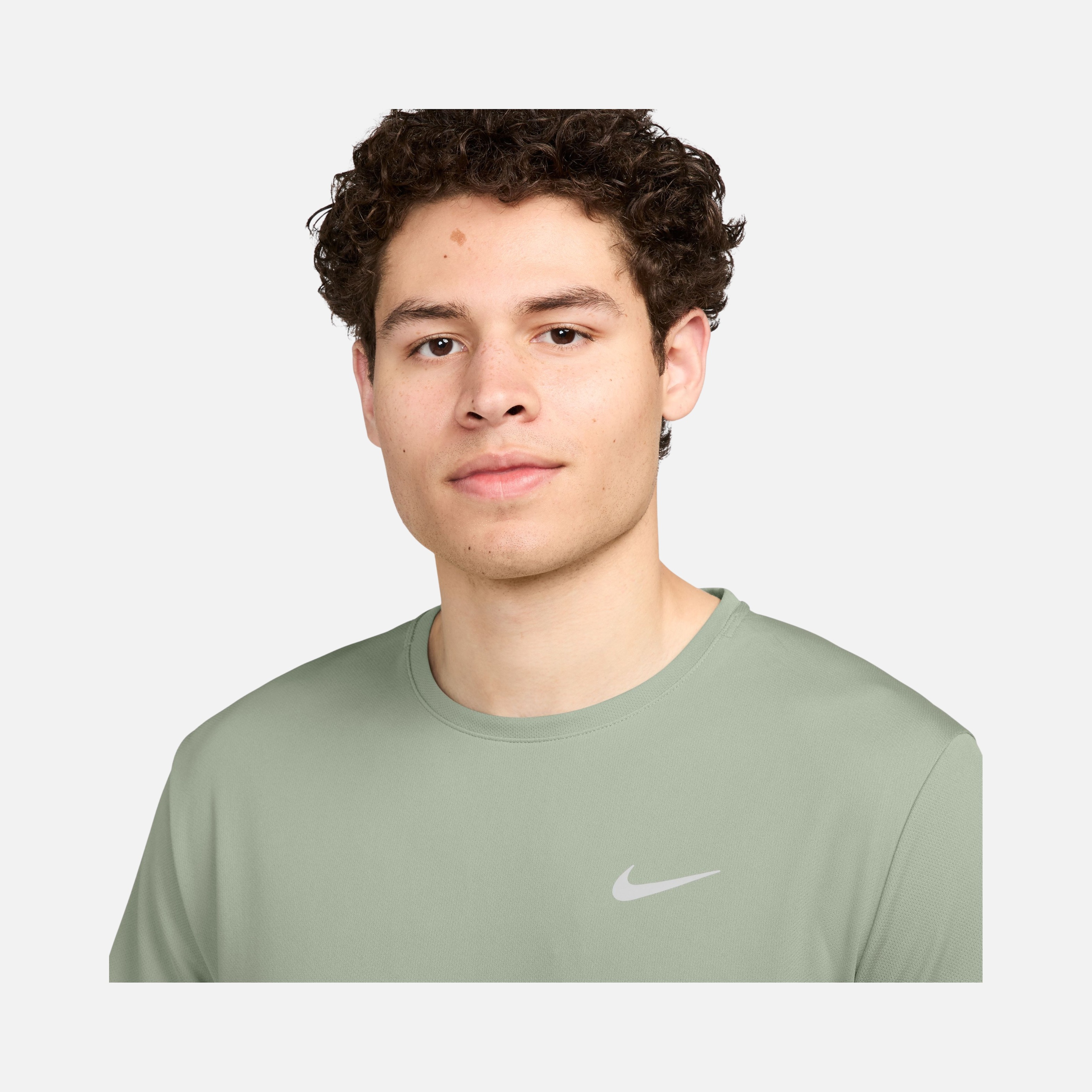 Nike Dri-Fit UV Miler Running Short-Sleeve Erkek Tişört