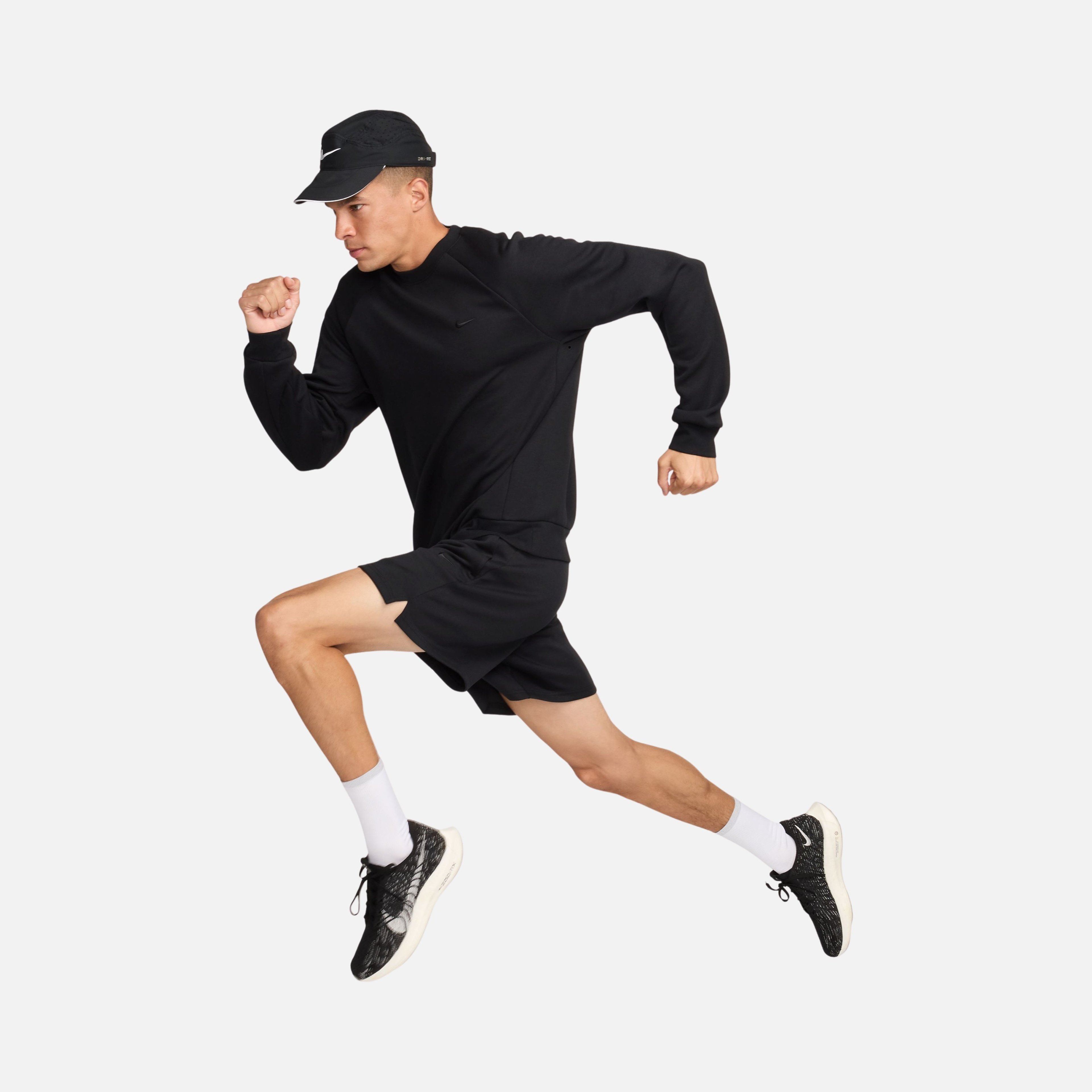 Nike Primary Dri-Fit UV Versatile Crew Erkek Sweatshirt