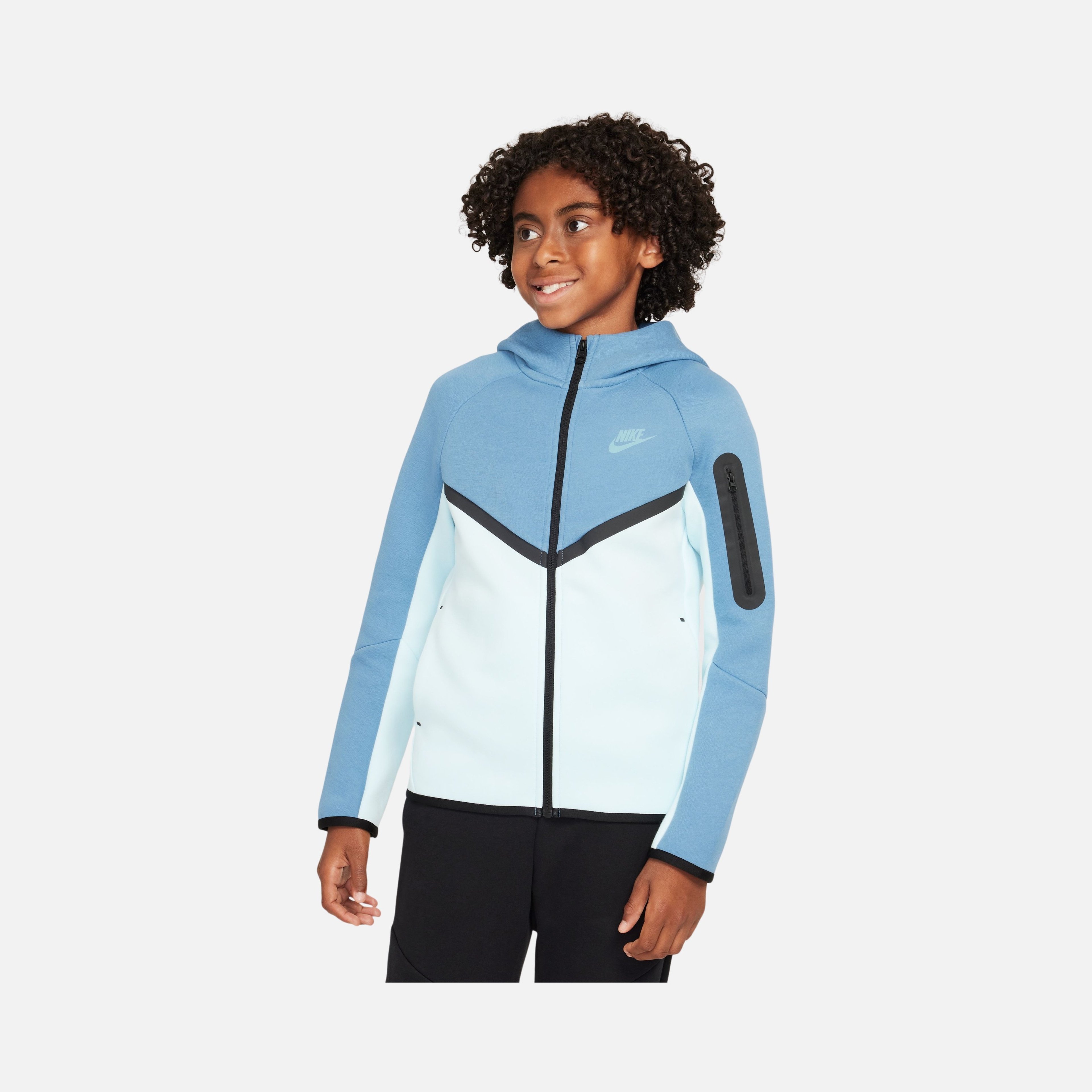 Nike Sportswear Smooth Tech Fleece Full-Zip Hooded Çocuk Ceket