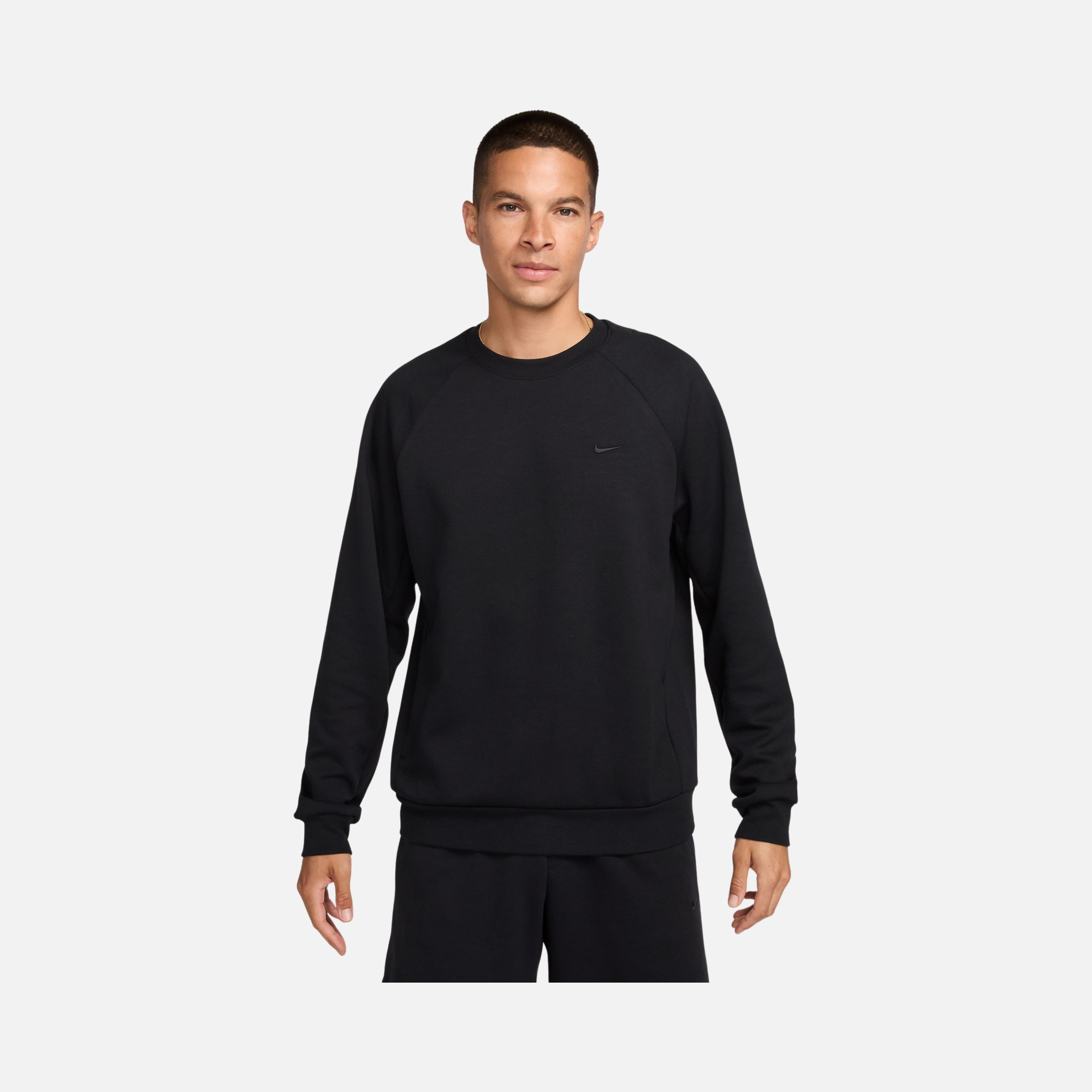 Nike Primary Dri-Fit UV Versatile Crew Erkek Sweatshirt