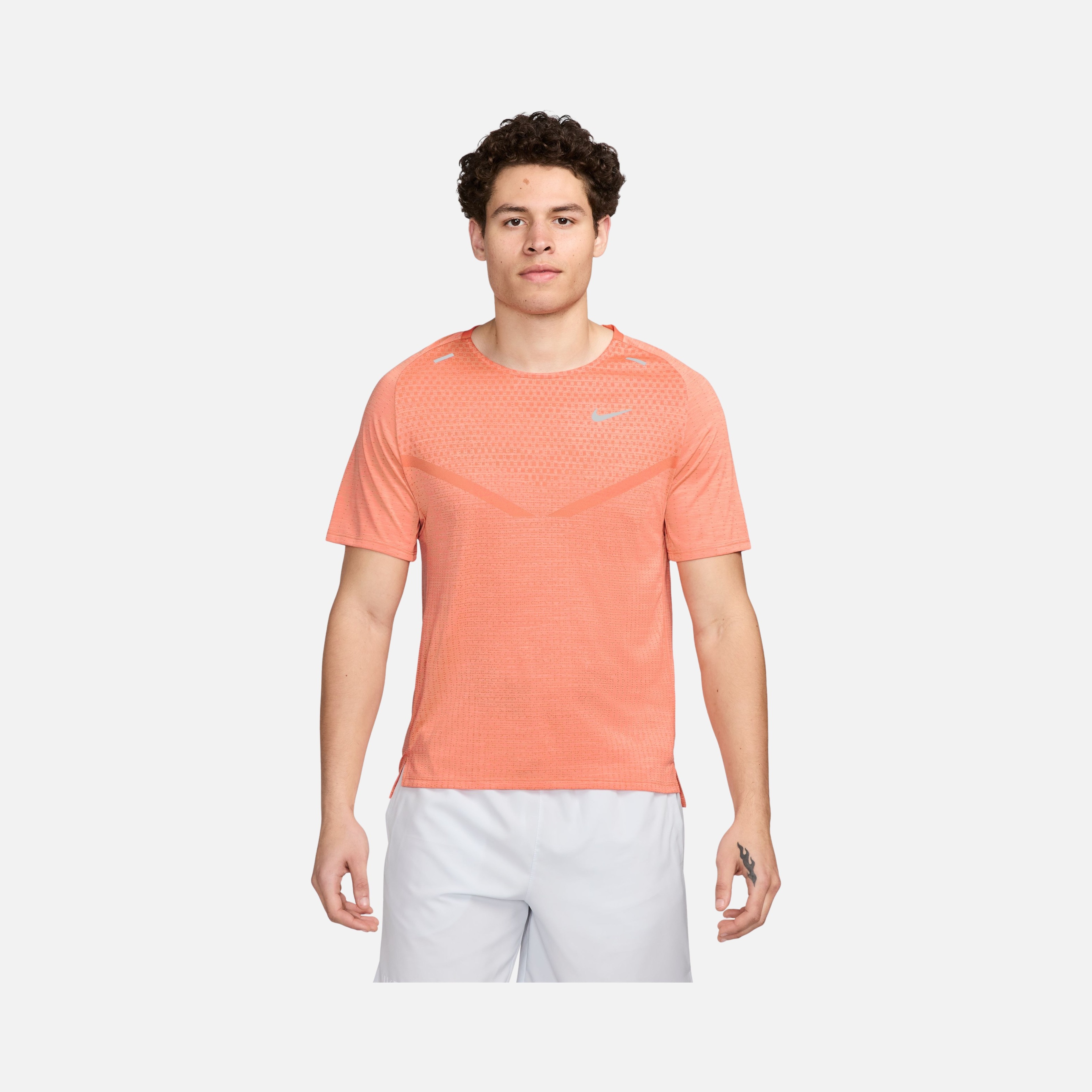 Nike Dri-Fit ADV TechKnit Ultra Running Short-Sleeve Erkek Tişört