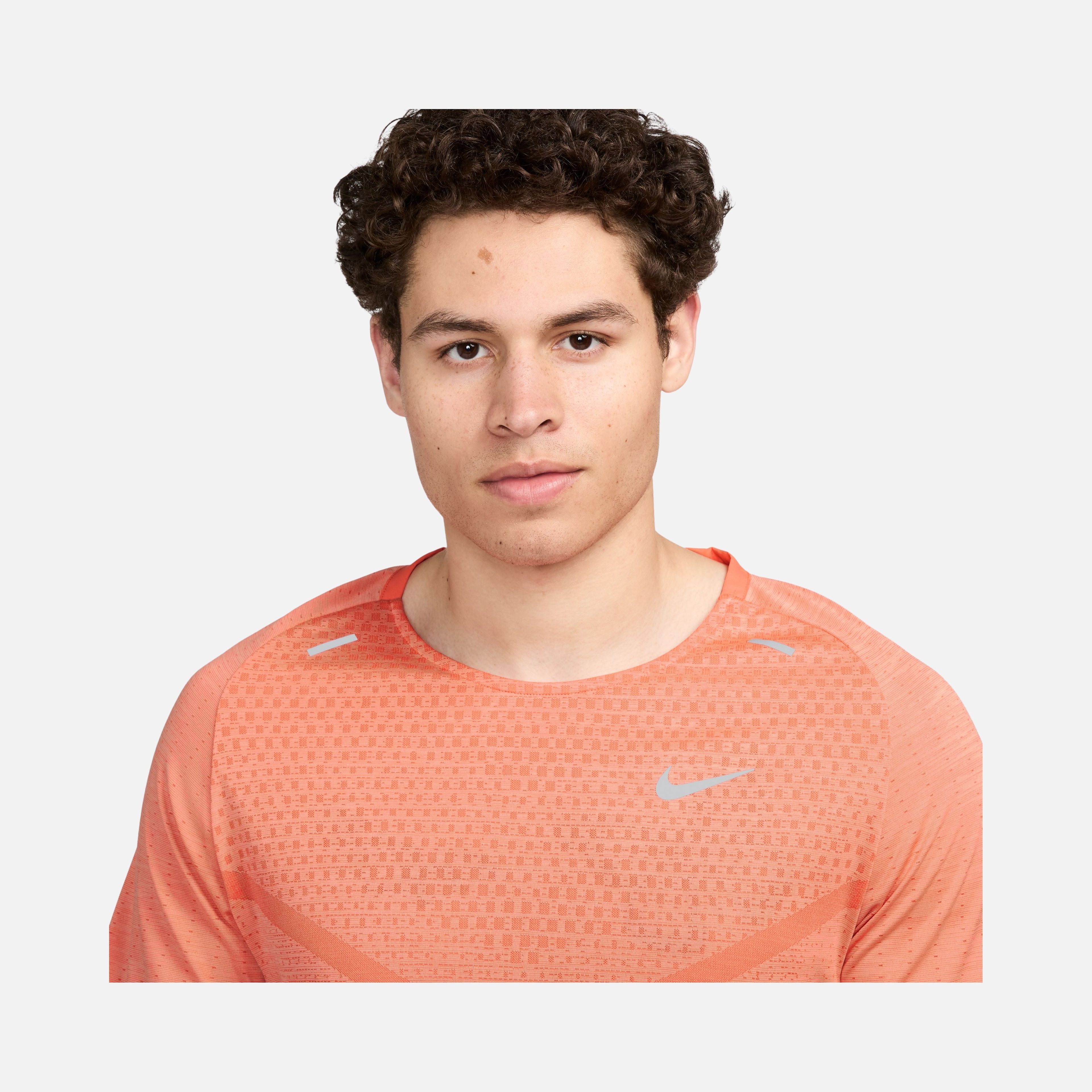 Nike Dri-Fit ADV TechKnit Ultra Running Short-Sleeve Erkek Tişört