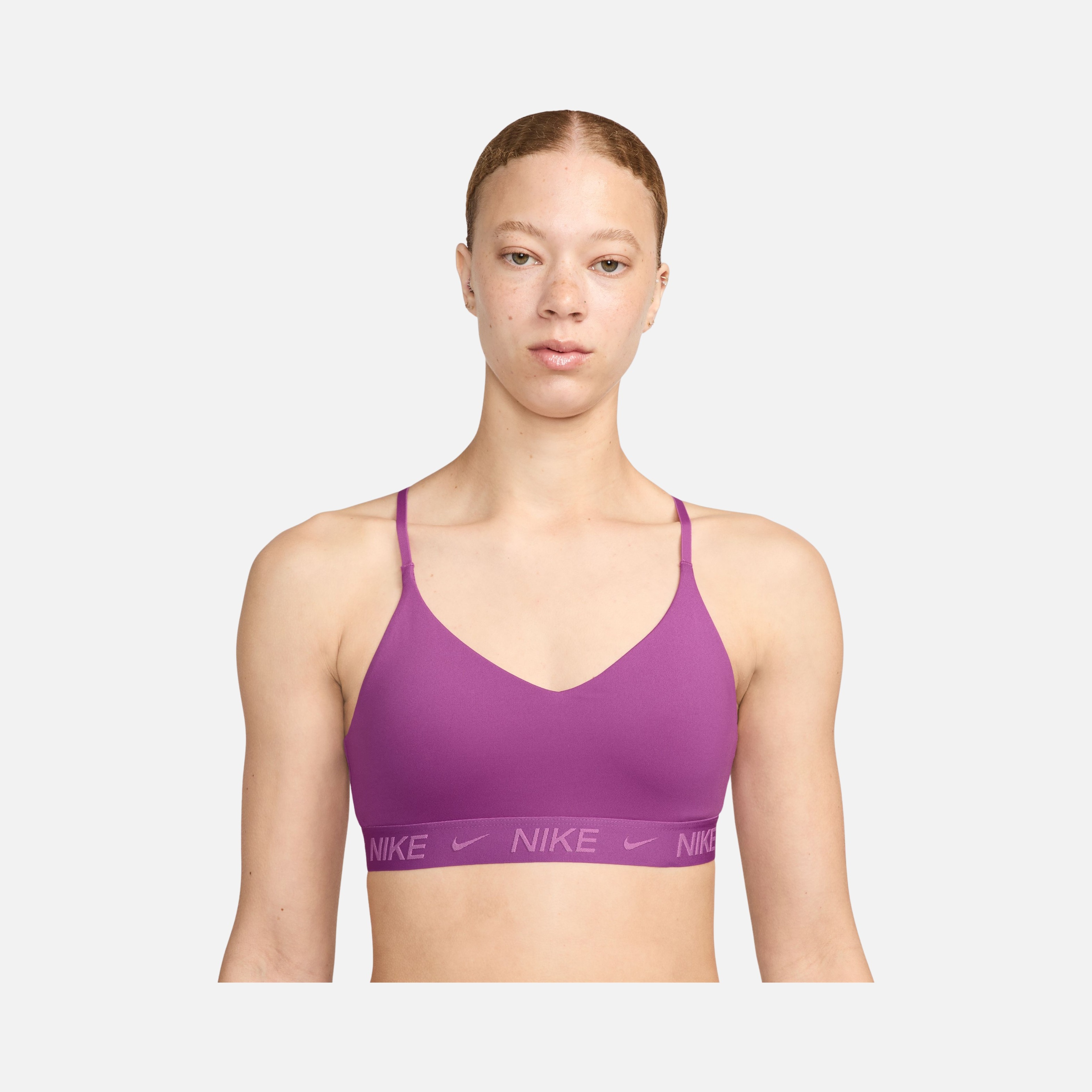 Nike Indy Light-Support Padded Adjustable Training Sports Kadın Bra