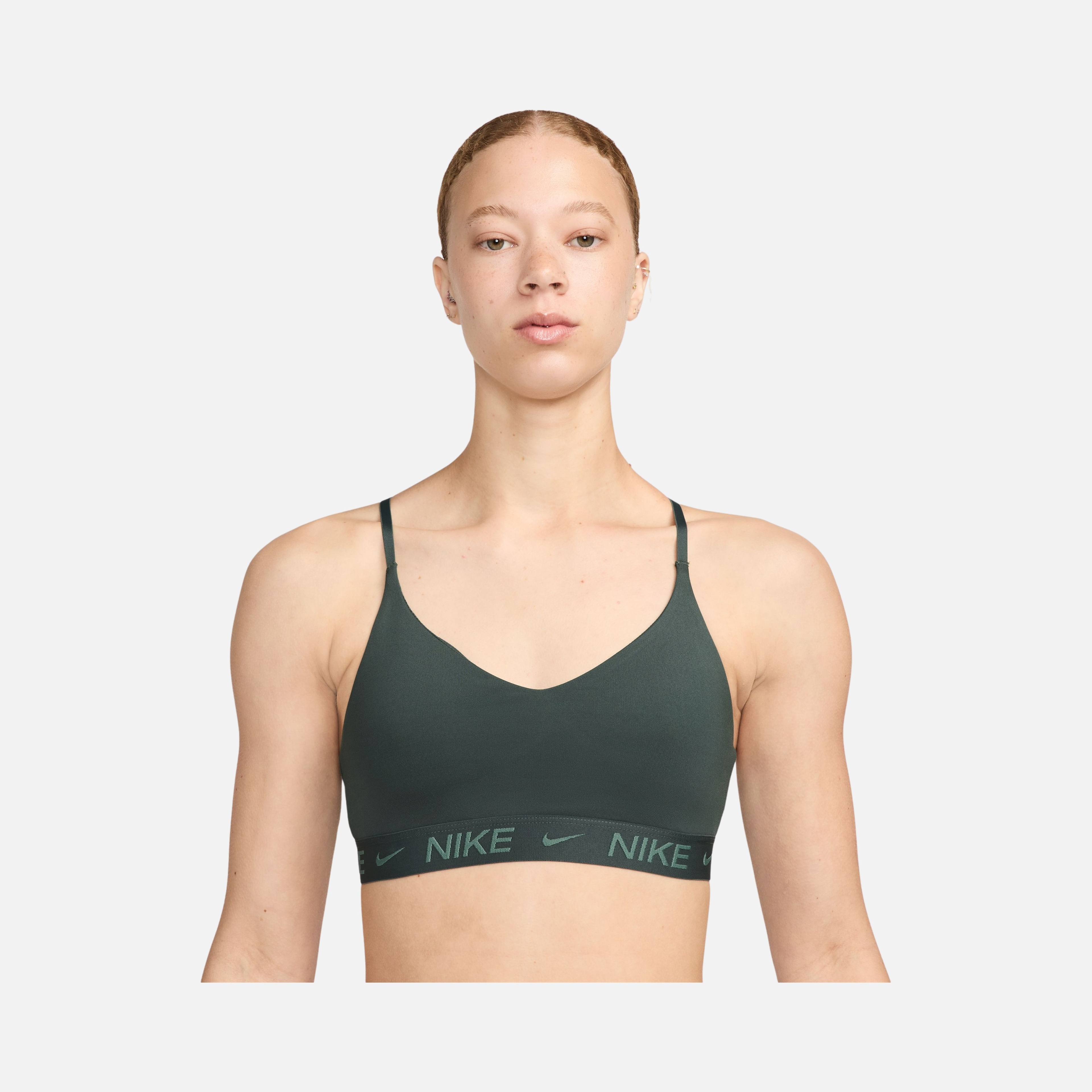 Nike Indy Light-Support Padded Adjustable Training Sports Kadın Bra