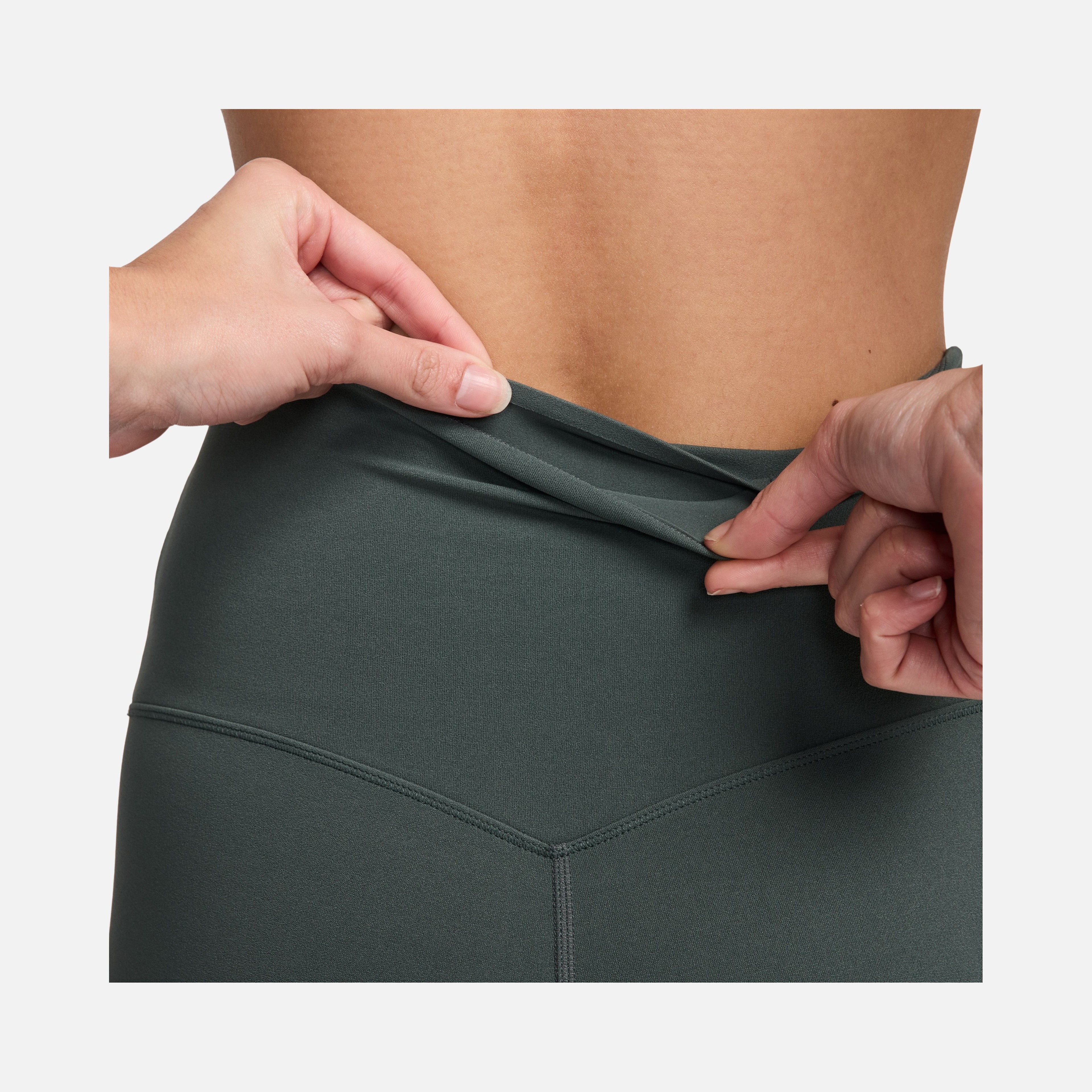 Nike Dri-Fit Zenvy Gentle-Support InfinaSoft High-Waisted Full-Length Training Kadın Tayt