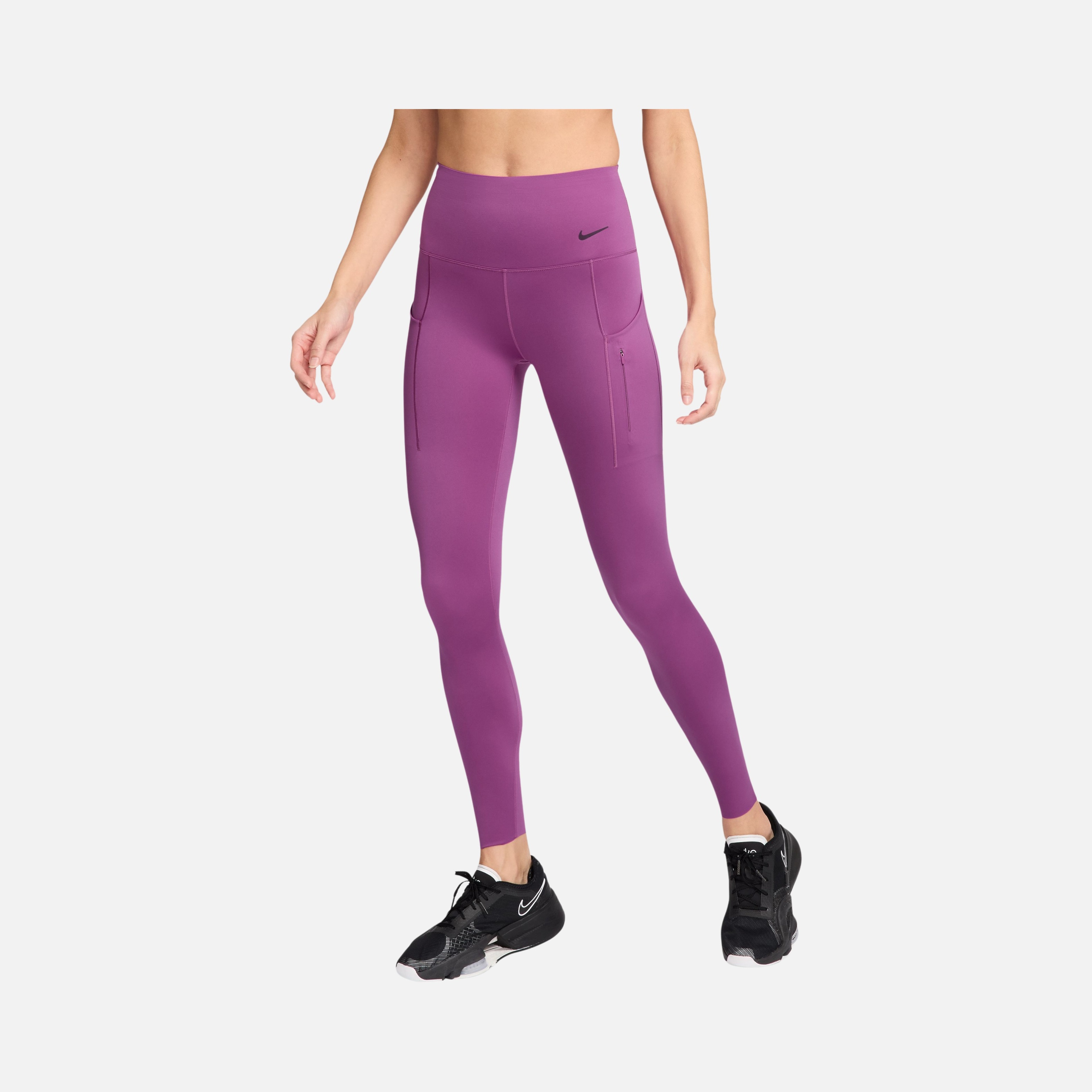 Nike Go Firm-Support High-Waisted With Pockets Running Kadın Tayt