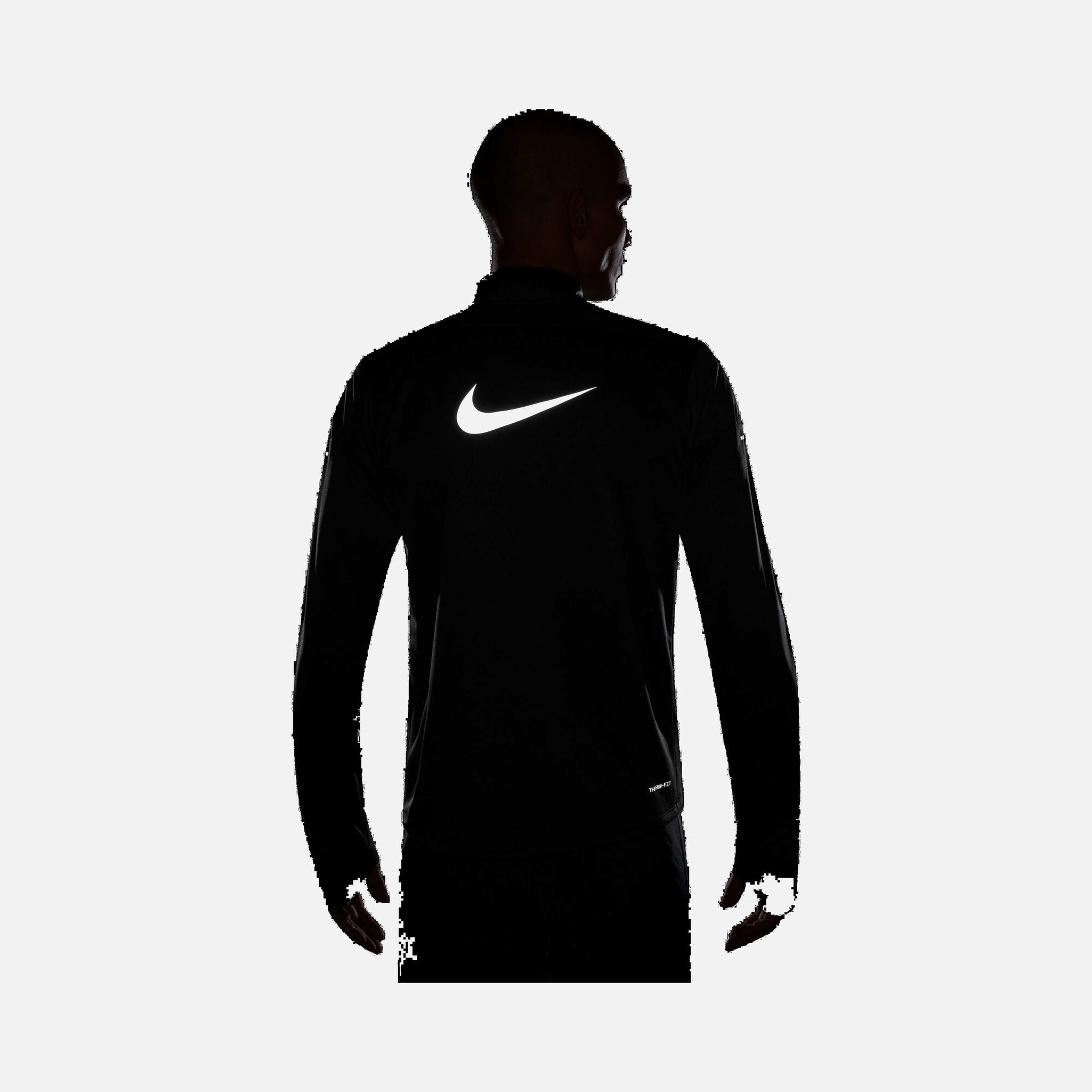 Nike Therma-Fit Repel Sphere Element Winter Half-Zip Long-Sleeve Running Erkek Tişört