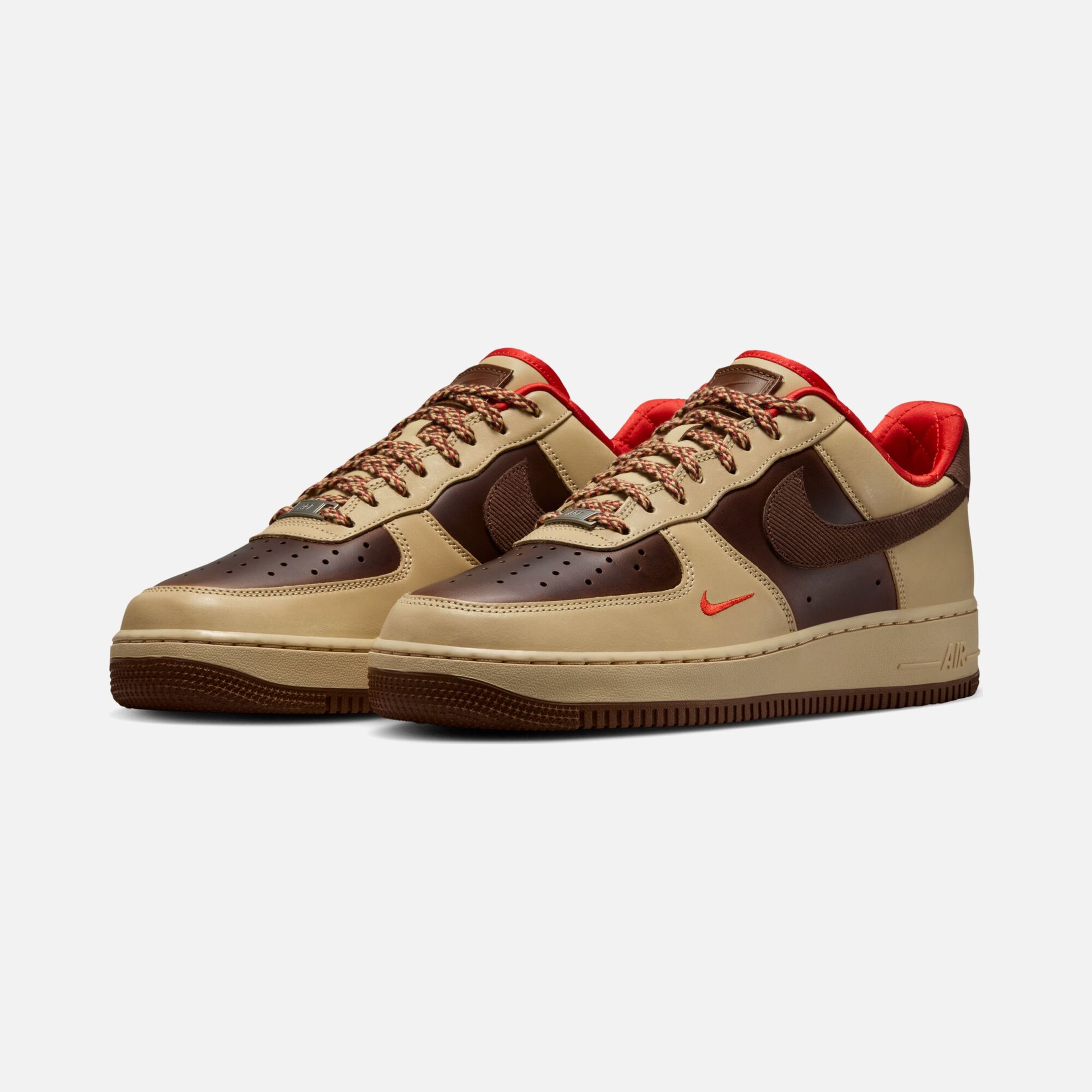 Nike Air Force 1 '07 ''Velvet Swoosh Details'' Erkek Spor Ayakkabı