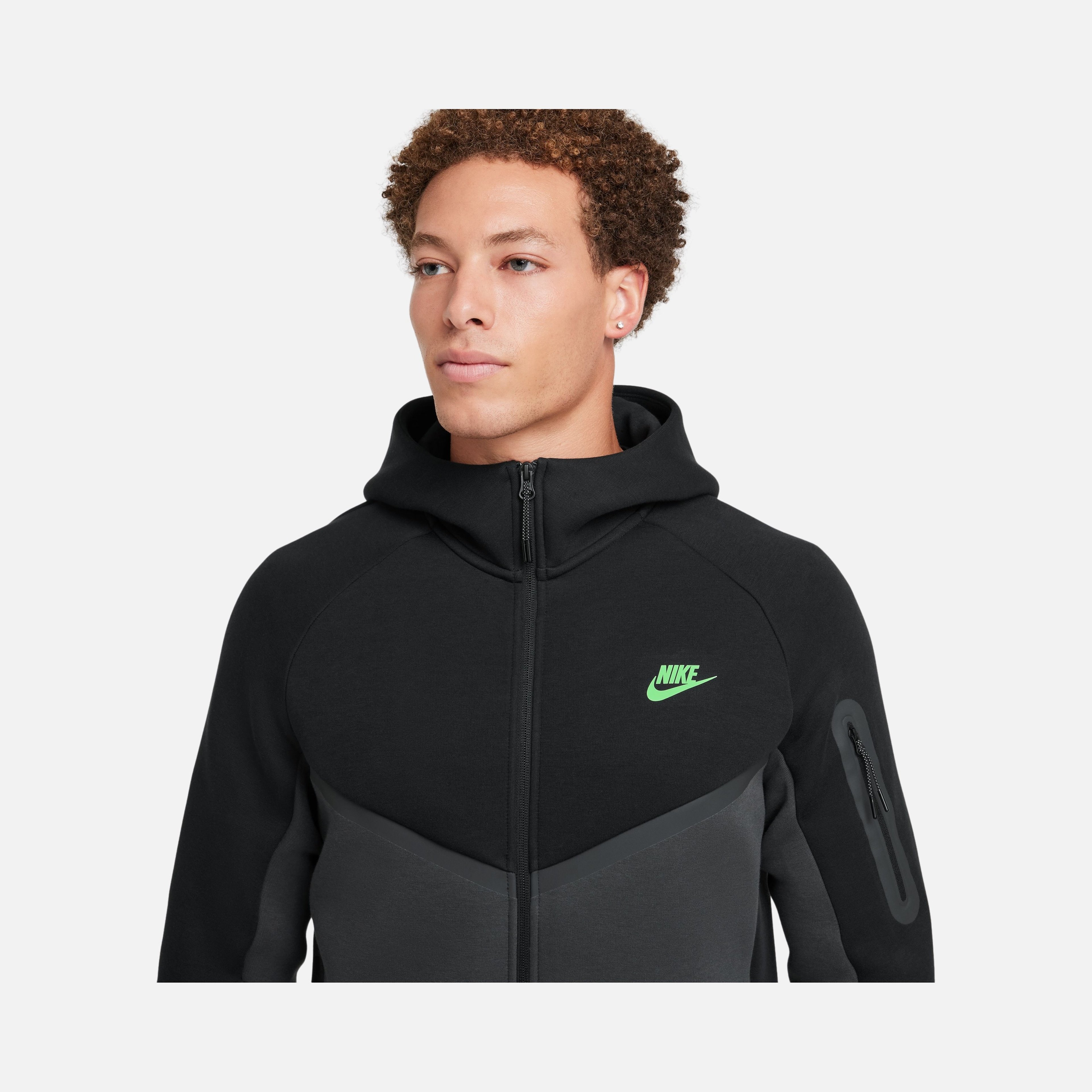 Nike Sportswear Tech Fleece Windrunner SS25 Full-Zip Hoodie Erkek Sweatshirt