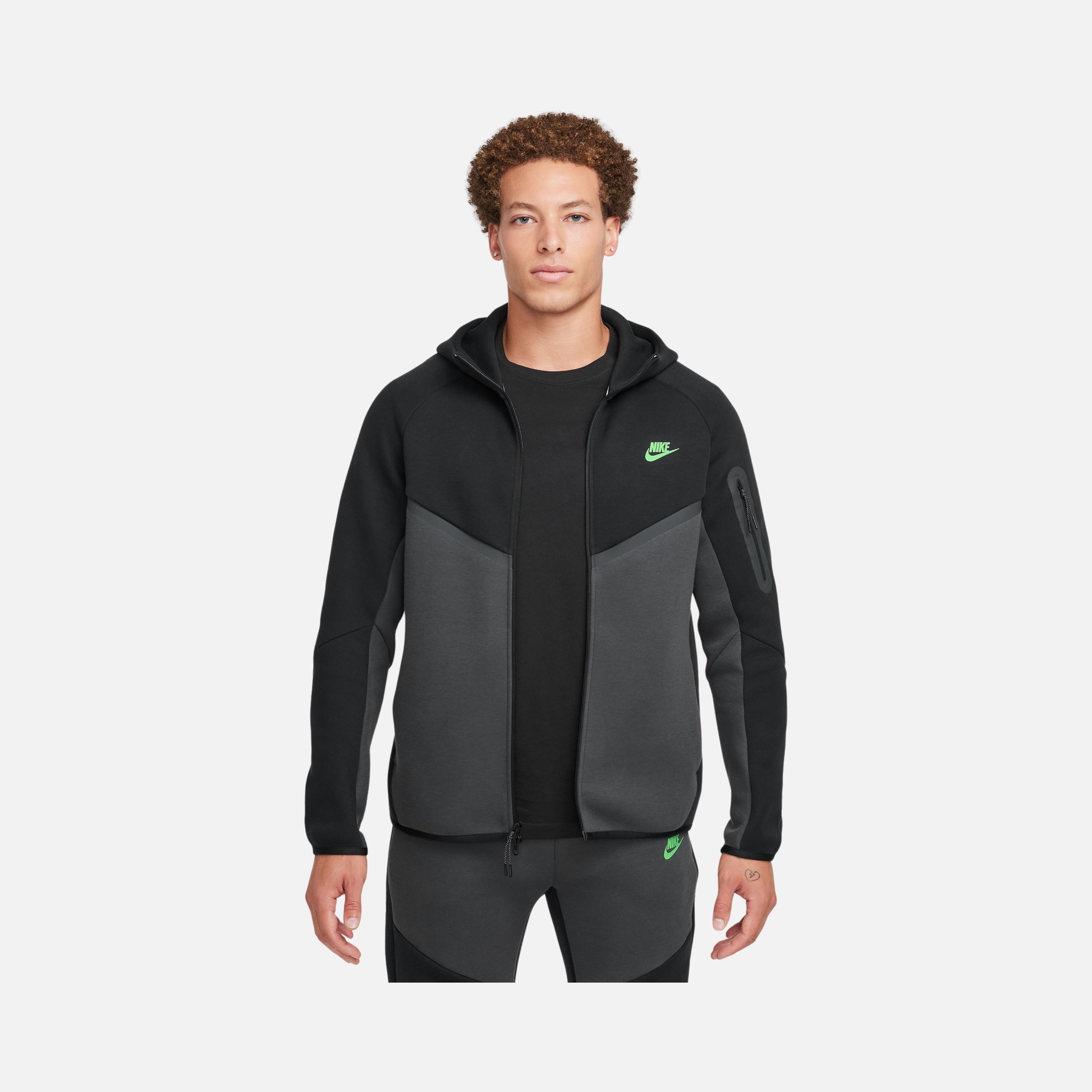 Nike Sportswear Tech Fleece Windrunner SS25 Full-Zip Hoodie Erkek Sweatshirt