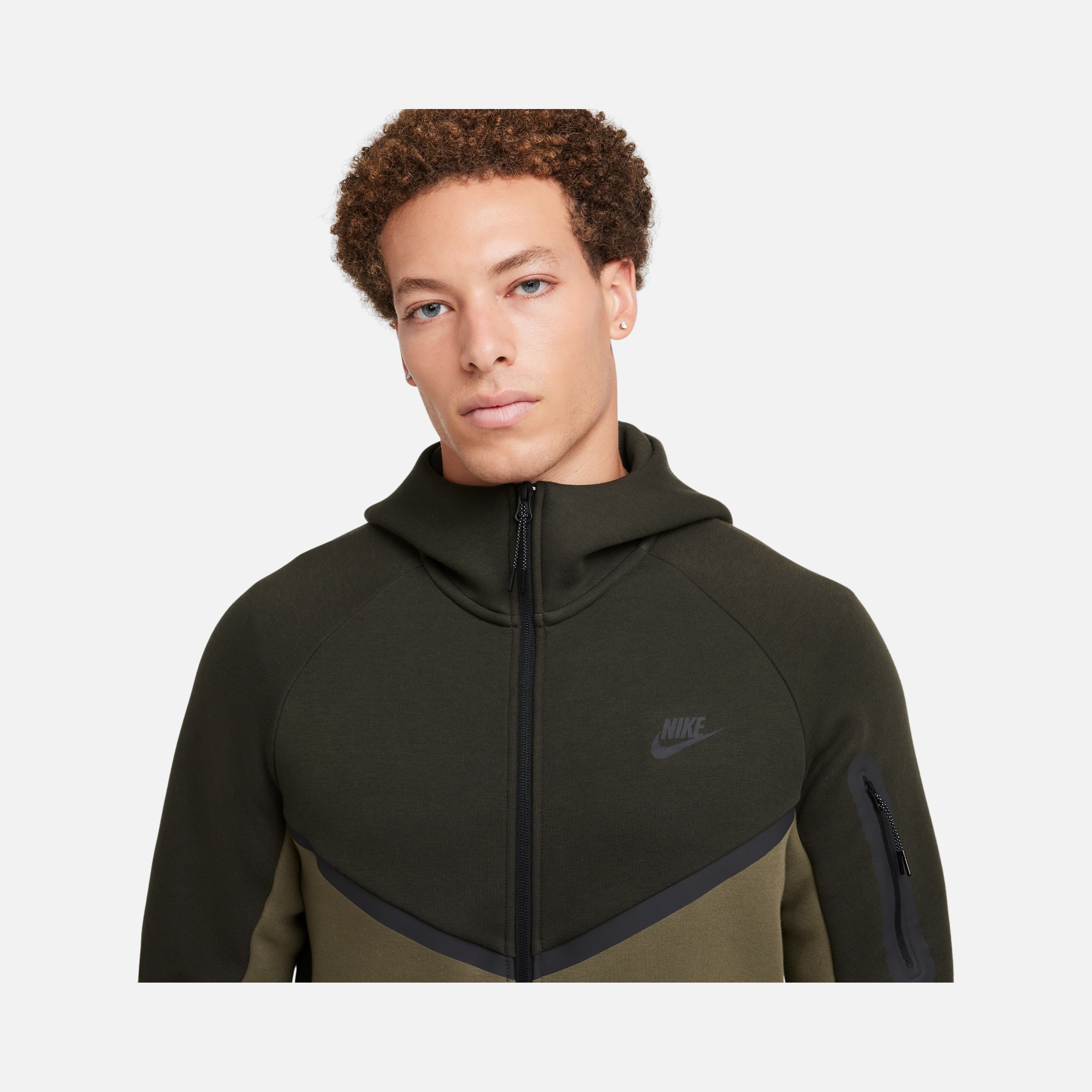 Nike Sportswear Tech Fleece Windrunner SS25 Full-Zip Hoodie Erkek Sweatshirt