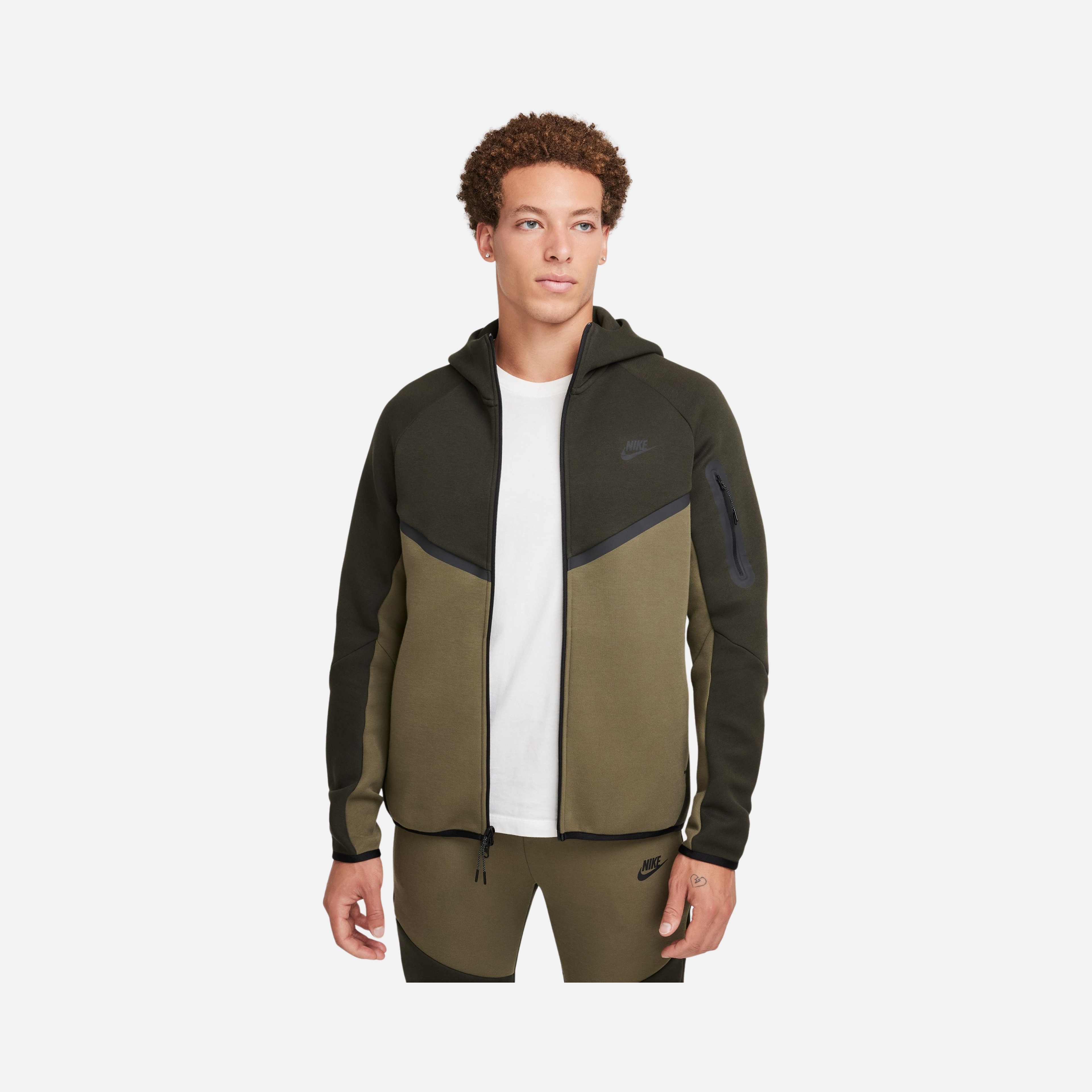 Nike Sportswear Tech Fleece Windrunner SS25 Full-Zip Hoodie Erkek Sweatshirt