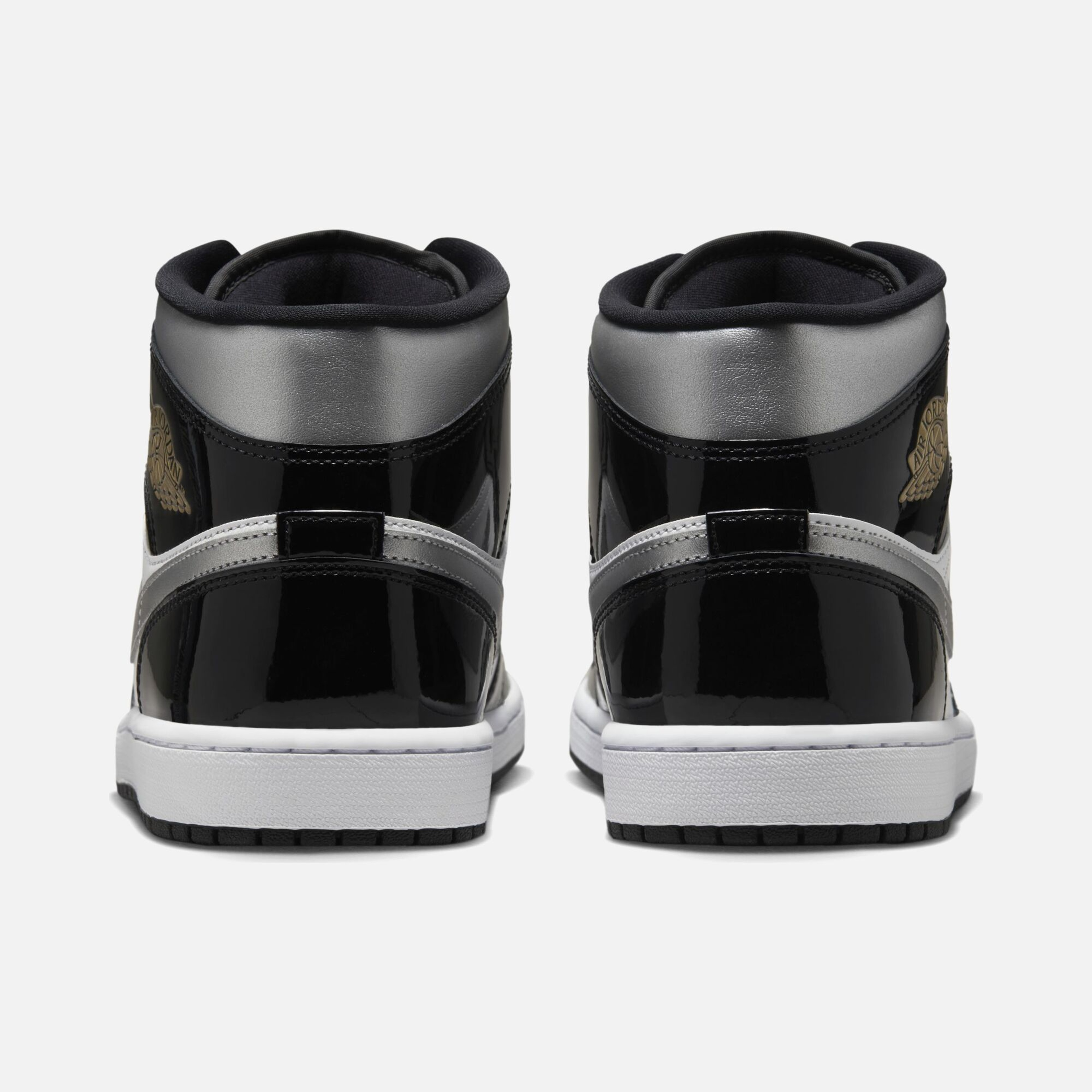 Nike Air Jordan 1 Mid SE ''Patent Leather Upper Details'' Erkek Spor Ayakkabı