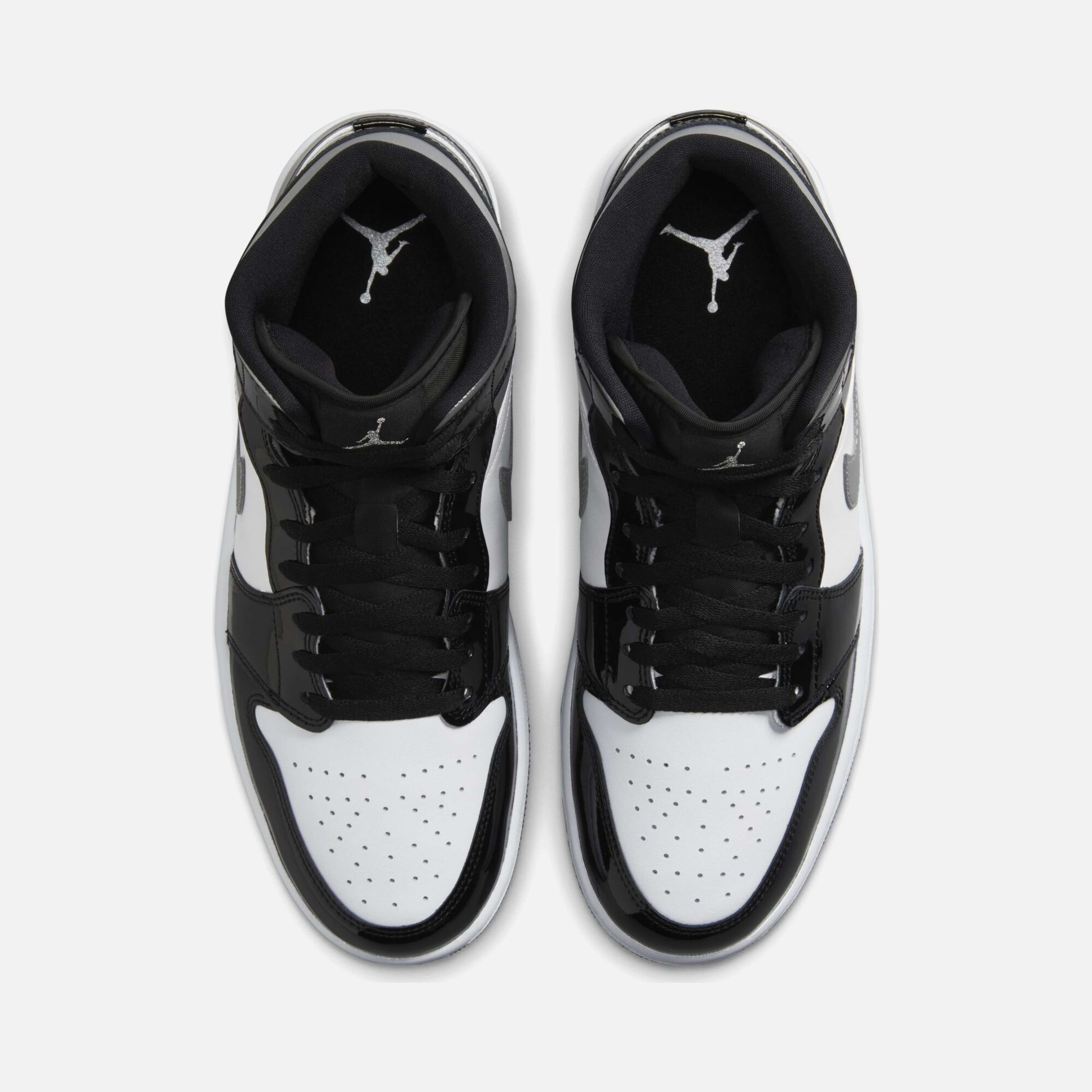 Nike Air Jordan 1 Mid SE ''Patent Leather Upper Details'' Erkek Spor Ayakkabı