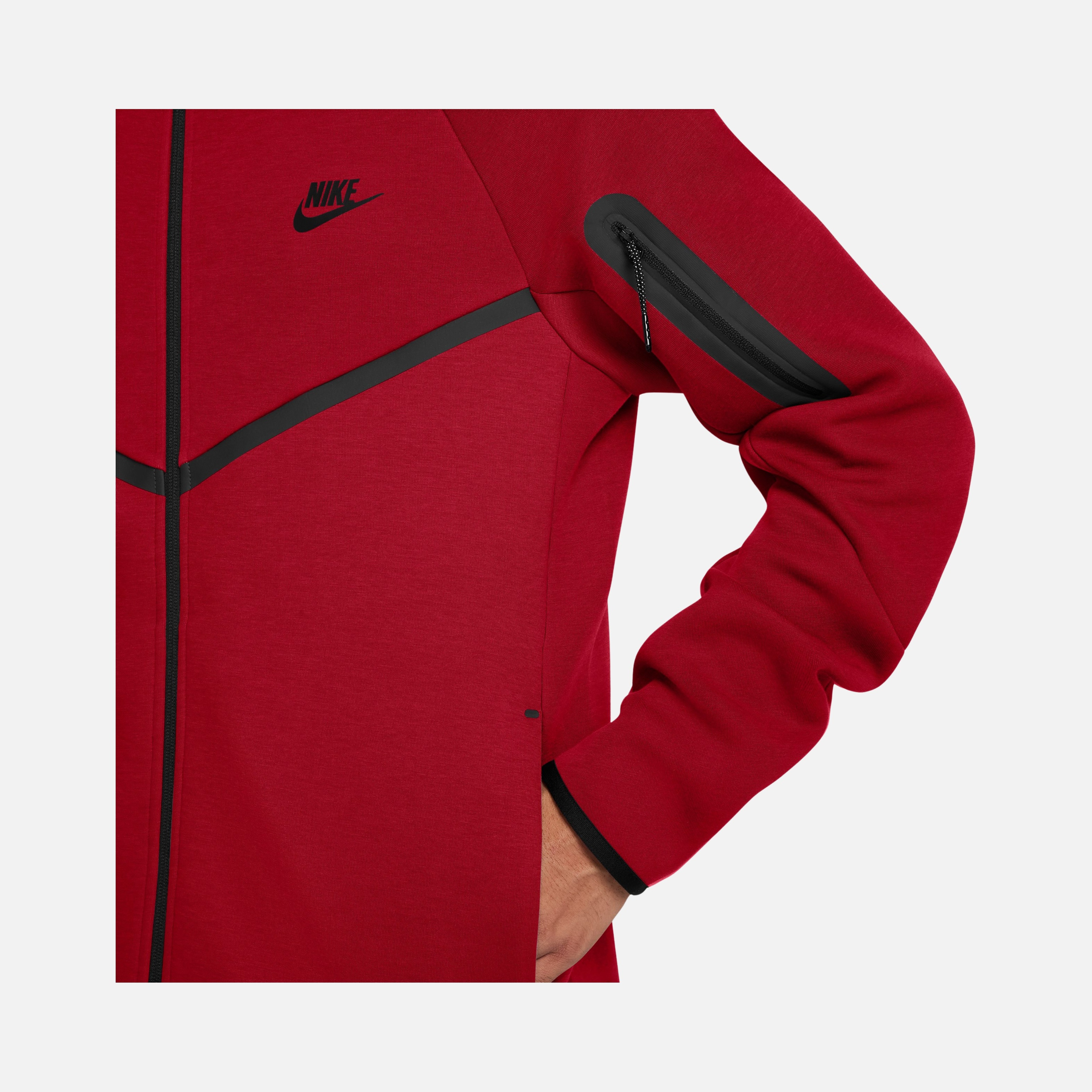 Nike Sportswear Tech Fleece Windrunner SS25 Full-Zip Hoodie Erkek Sweatshirt