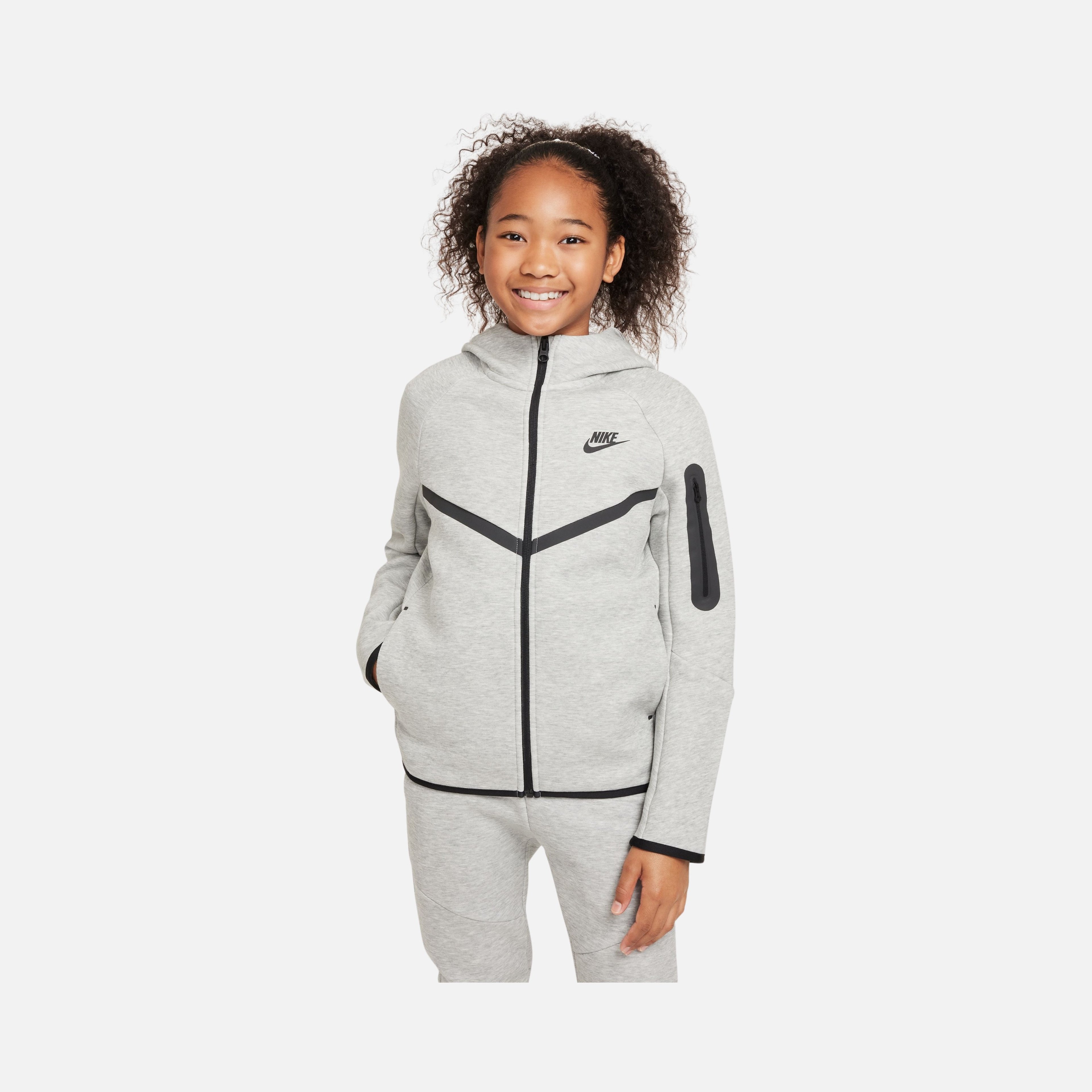 Nike Sportswear Smooth Tech Fleece Full-Zip Hooded Çocuk Ceket