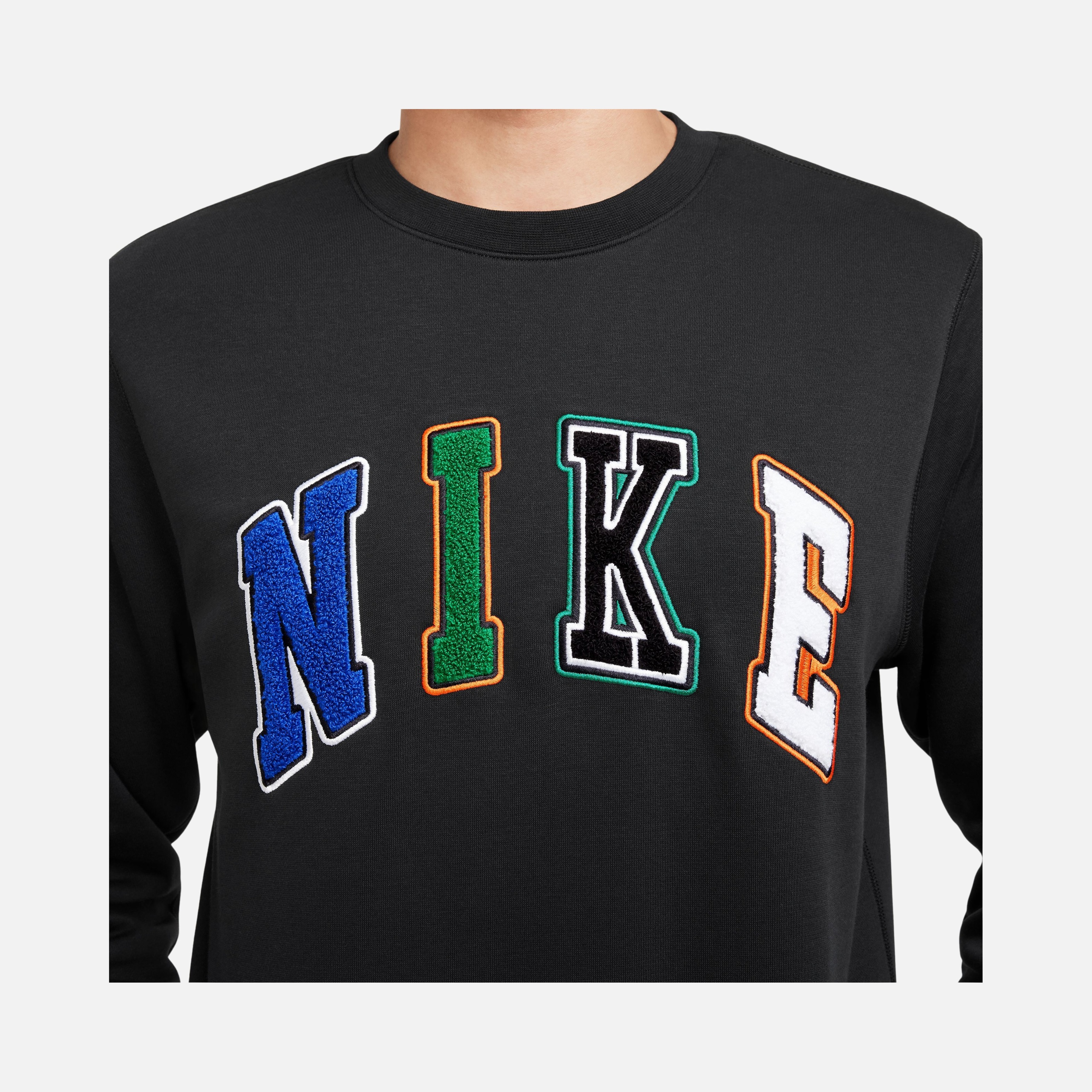 Nike Sportswear Club+ BB Crew Letters Erkek Sweatshirt