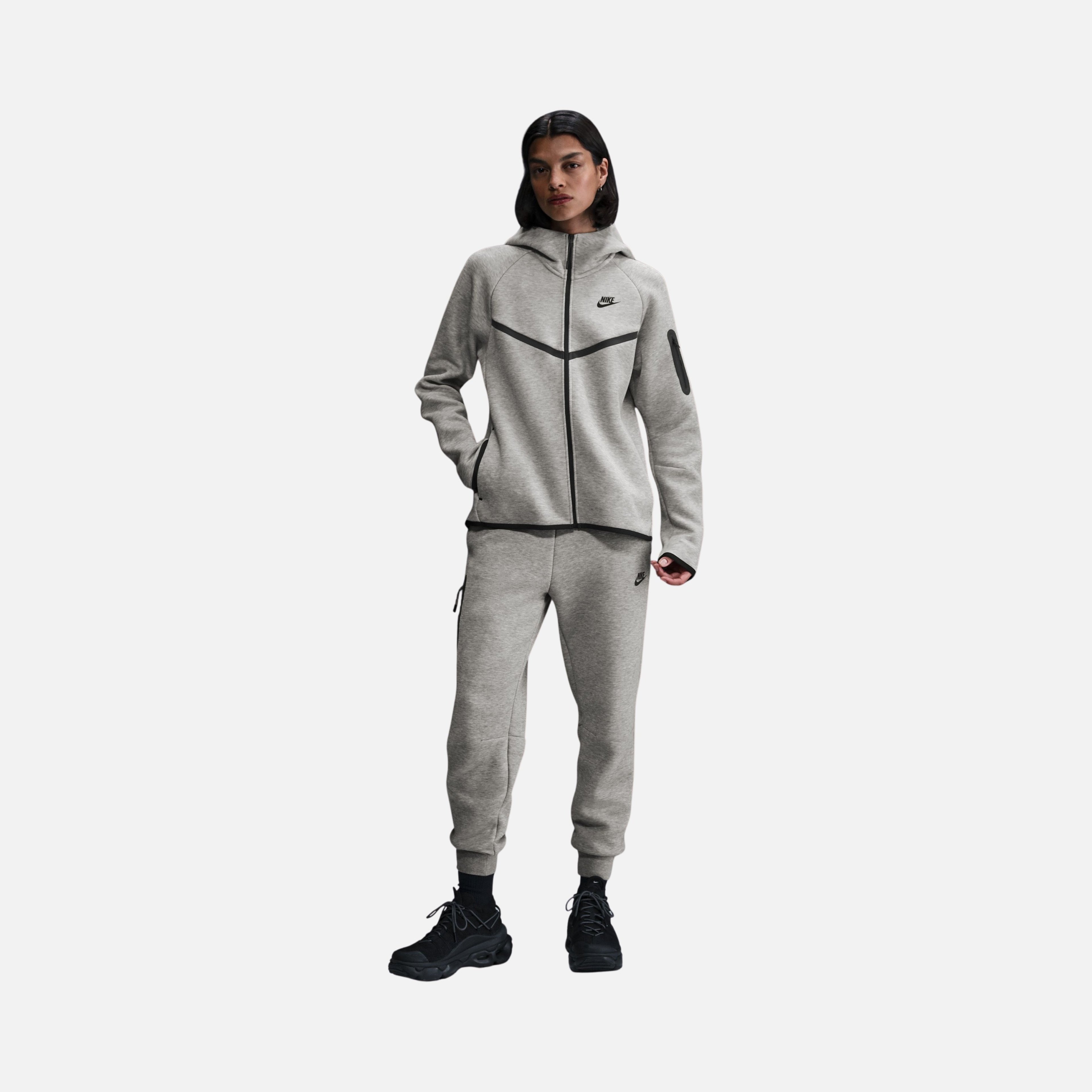 Nike Sportswear Tech Fleece Windrunner Full-Zip Hooded SS25 Kadın Sweatshirt