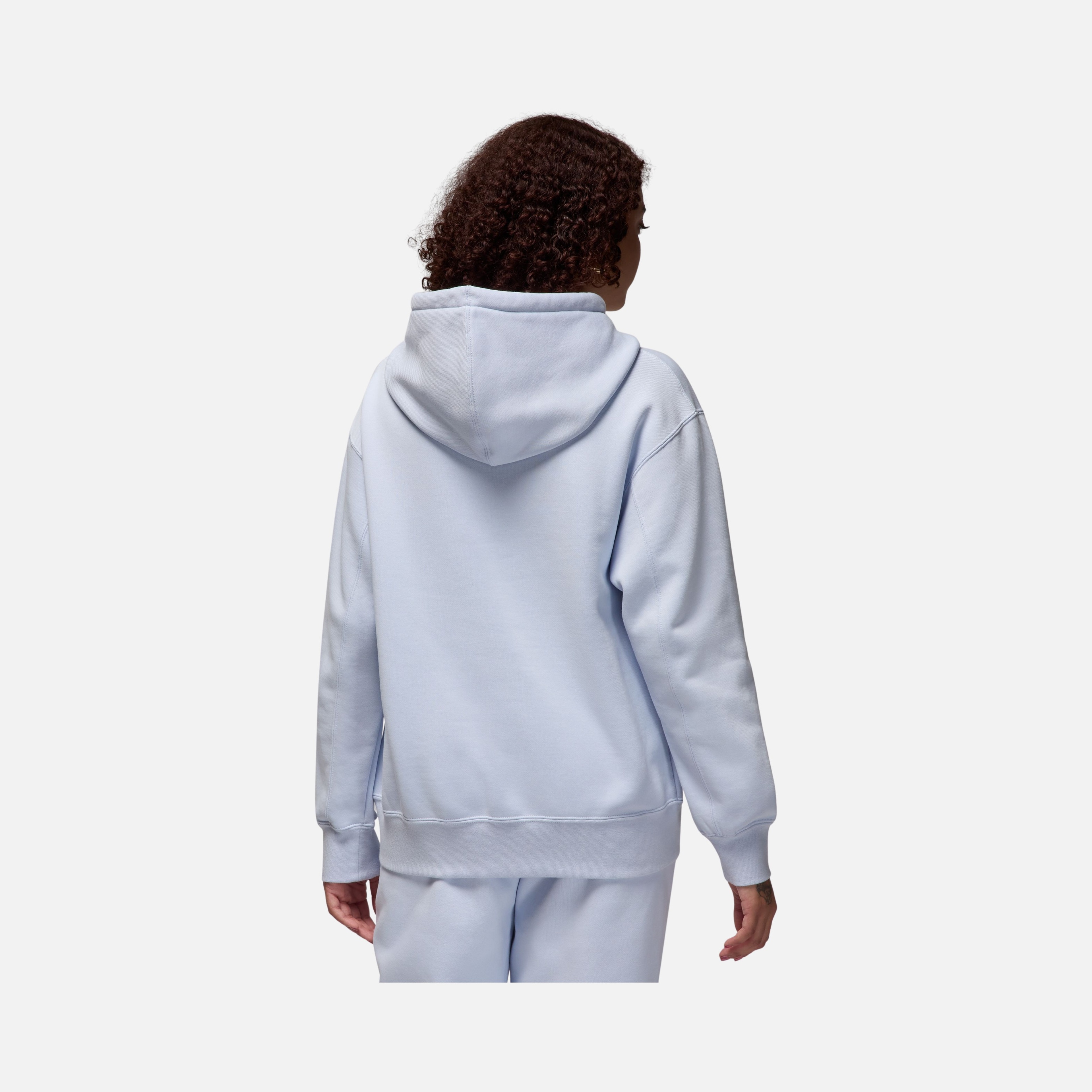 Nike Jordan Flight Fleece Satin Lined Pullover Hoodie Kadın Sweatshirt