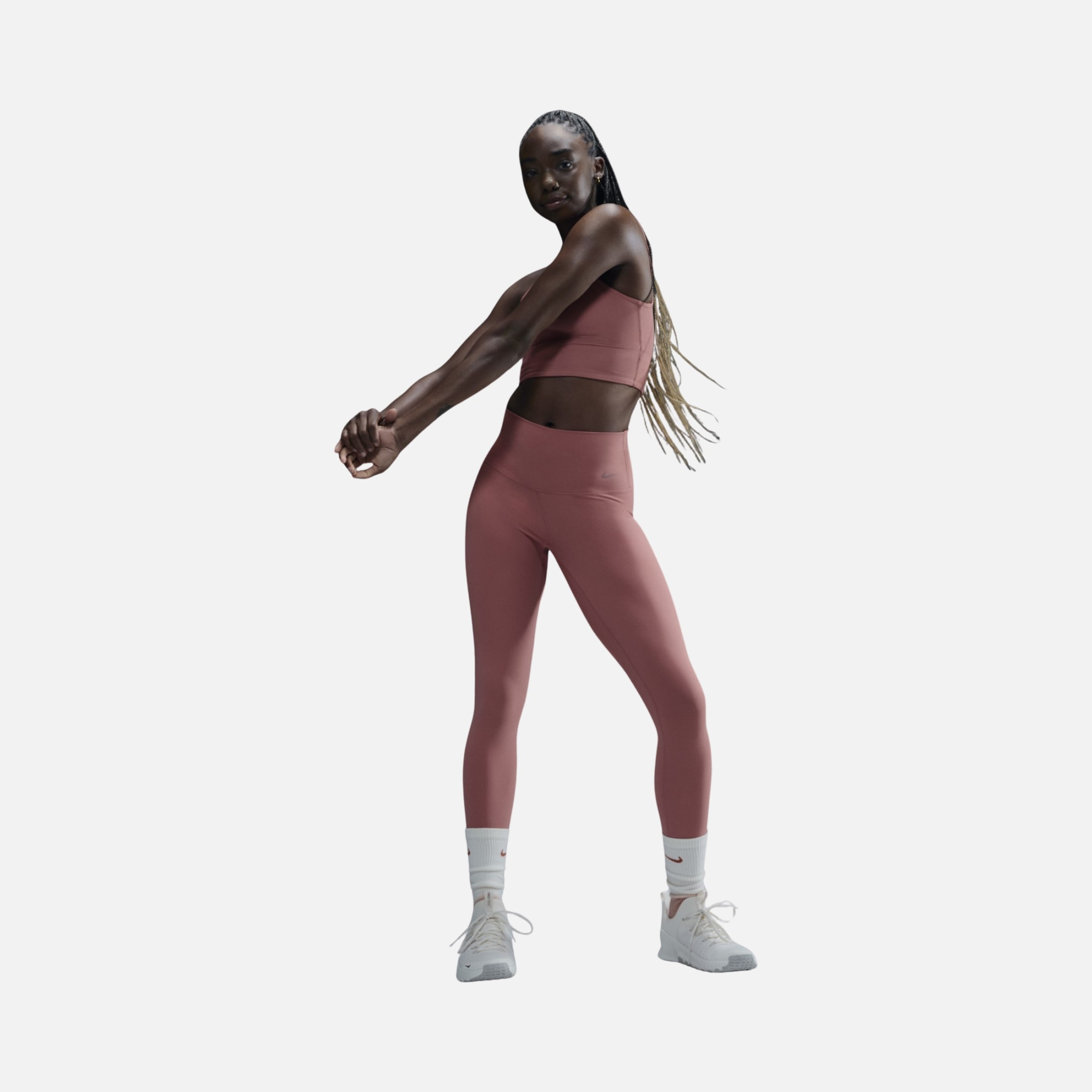 Nike Dri-Fit Zenvy Gentle-Support InfinaSoft High-Waisted 7/8 Training Kadın Tayt