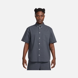 Nike Life Seersucker Fabric Button-Down Short-Sleeve Erkek Gömlek