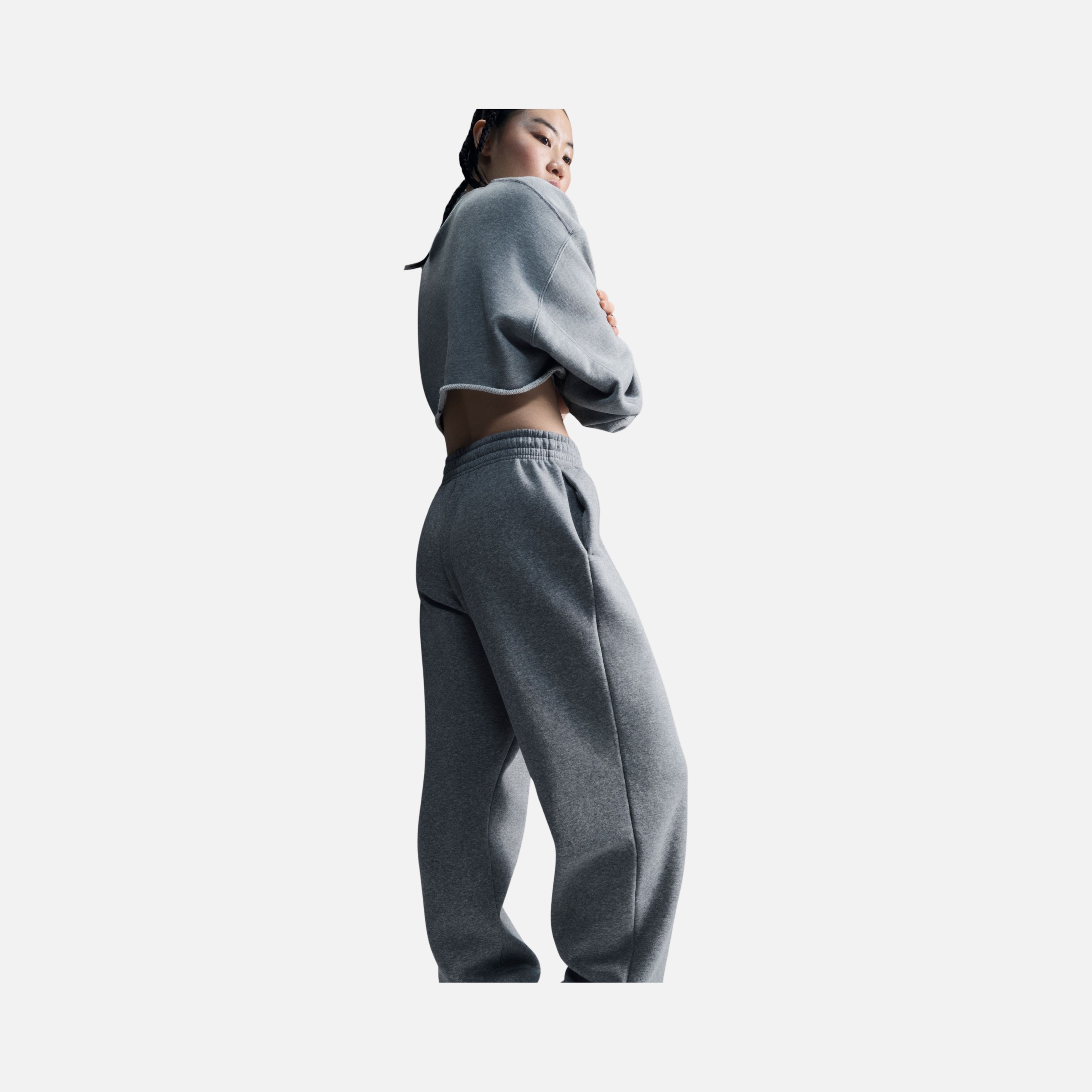 Nike Sportswear Phoenix Fleece High-Waisted Oversized Kadın Eşofman Altı