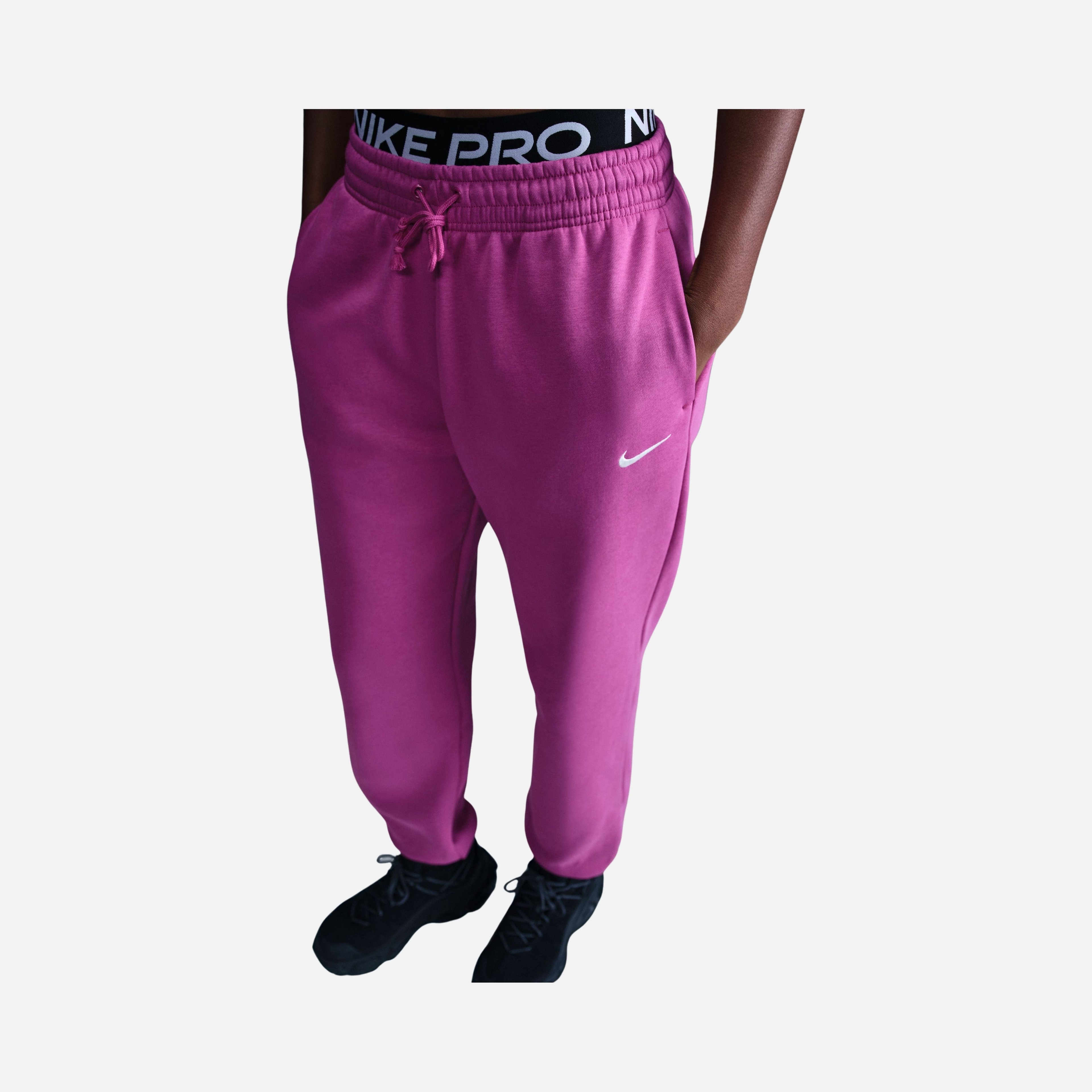 Nike Sportswear Phoenix Fleece High-Waisted Oversized Kadın Eşofman Altı