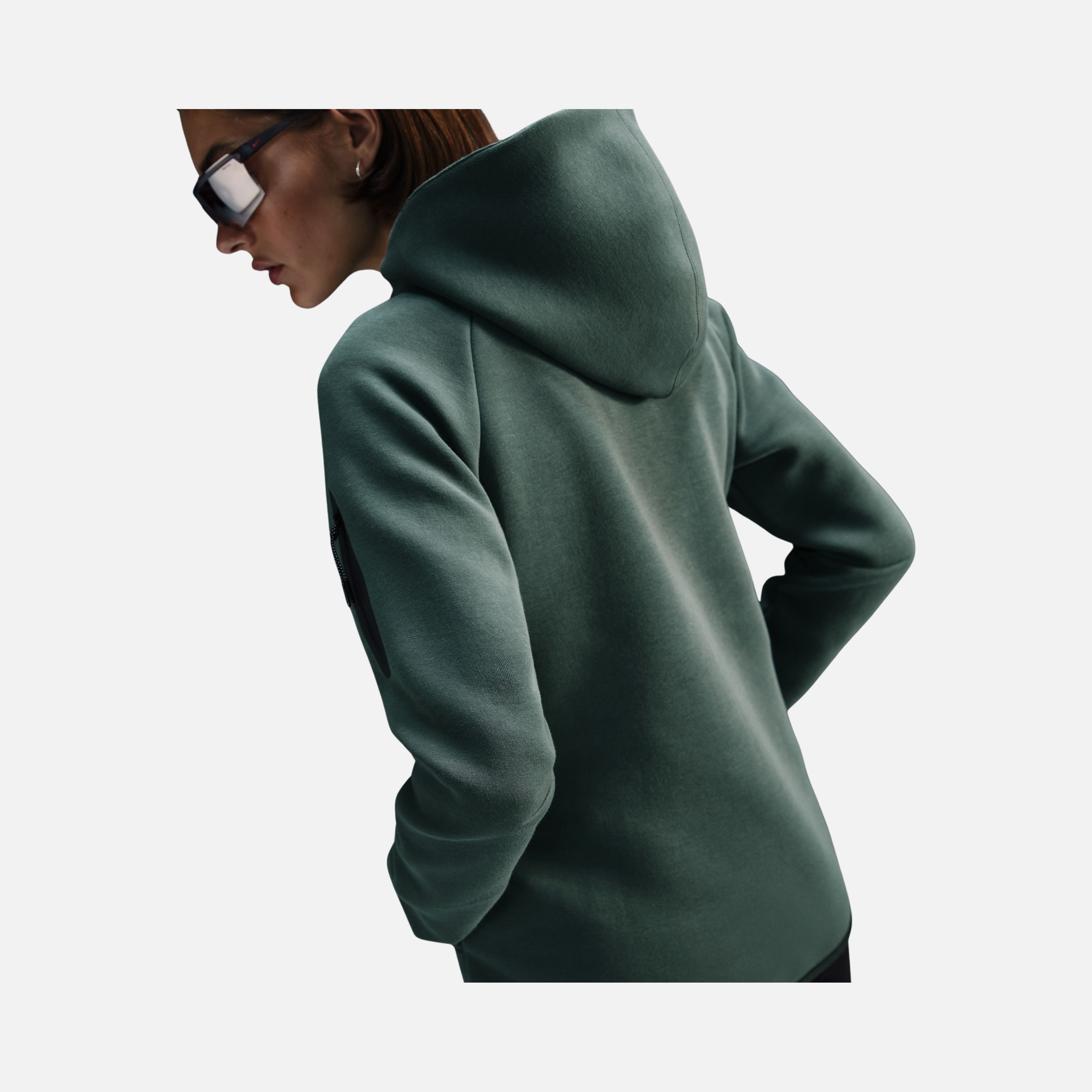 Nike Sportswear Tech Fleece Windrunner Full-Zip Hooded SS25 Kadın Sweatshirt