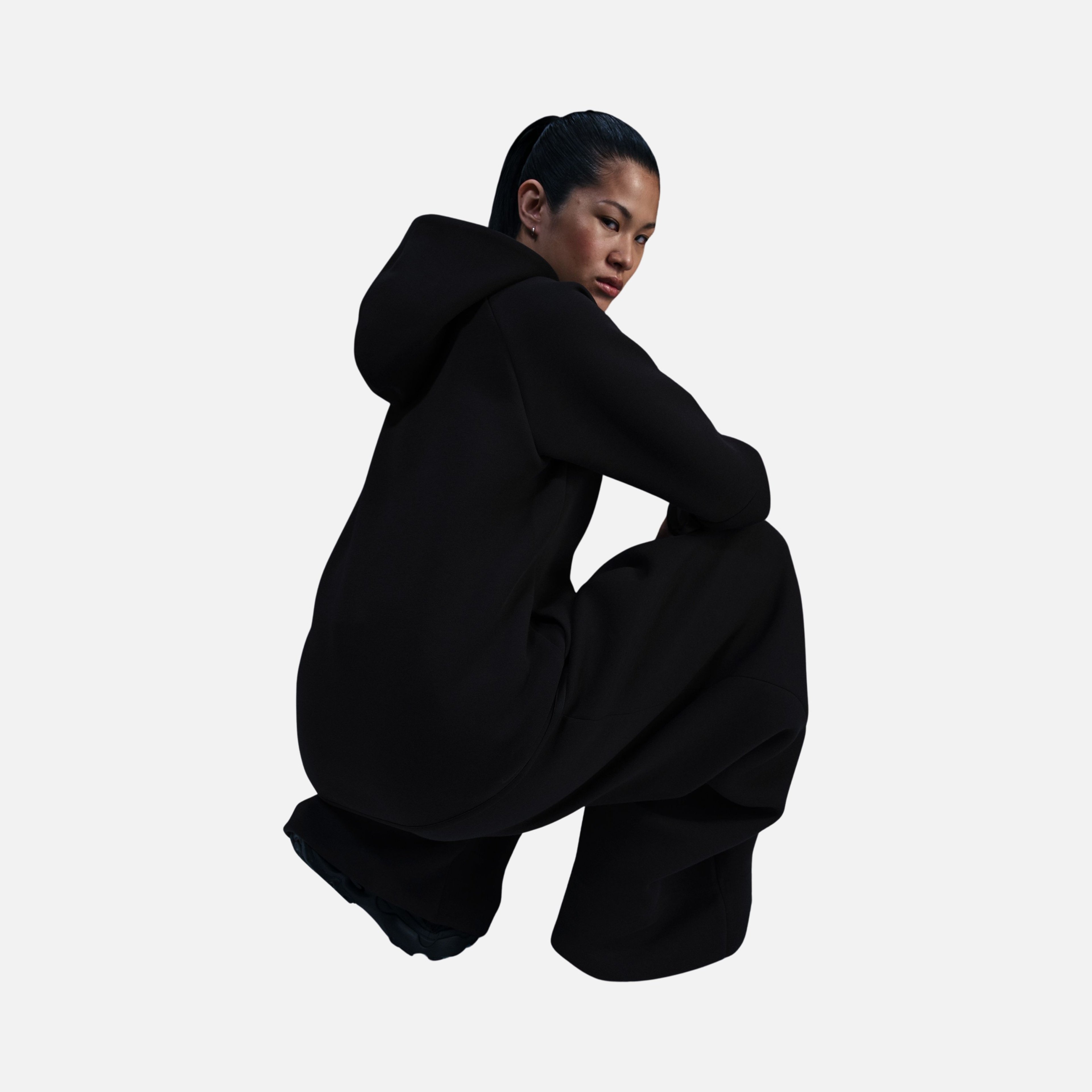 Nike Sportswear Tech Fleece Windrunner Full-Zip Hooded SS25 Kadın Sweatshirt