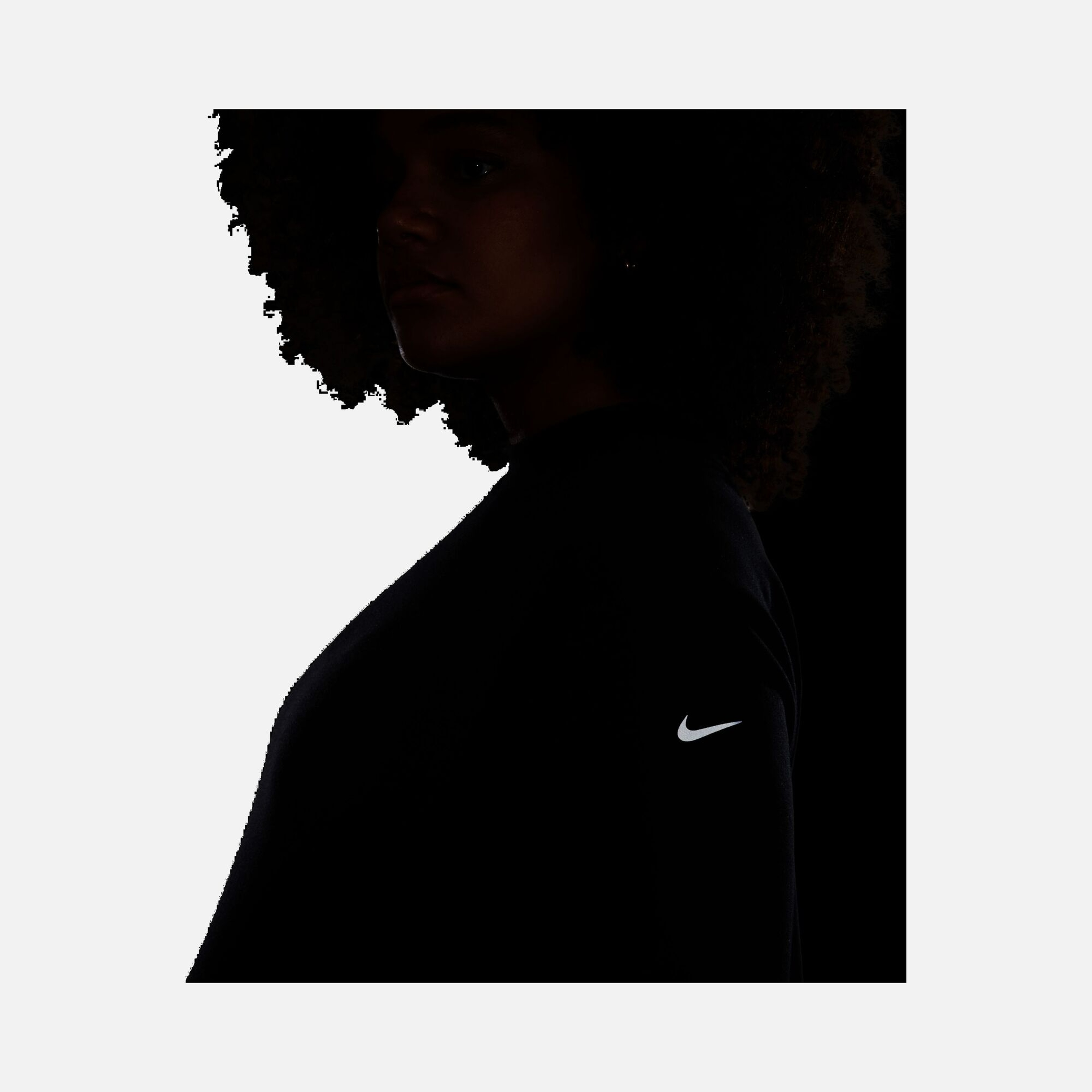 Nike One Reversible French Terry Pullover Full Length Slit Long-Sleeve Training (Maternity) Kadın Tişört