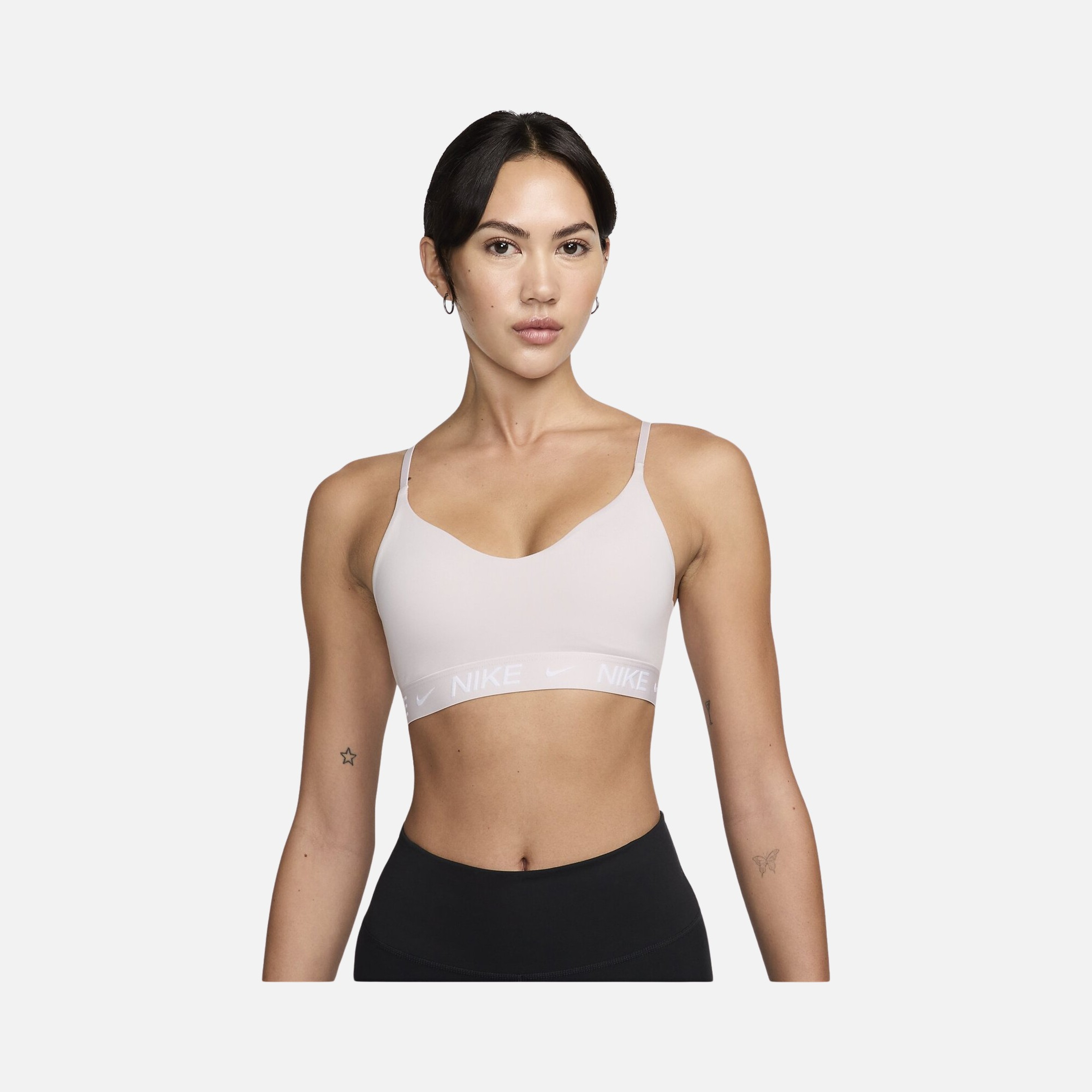 Nike Indy Light-Support Padded Adjustable Training Sports Kadın Bra