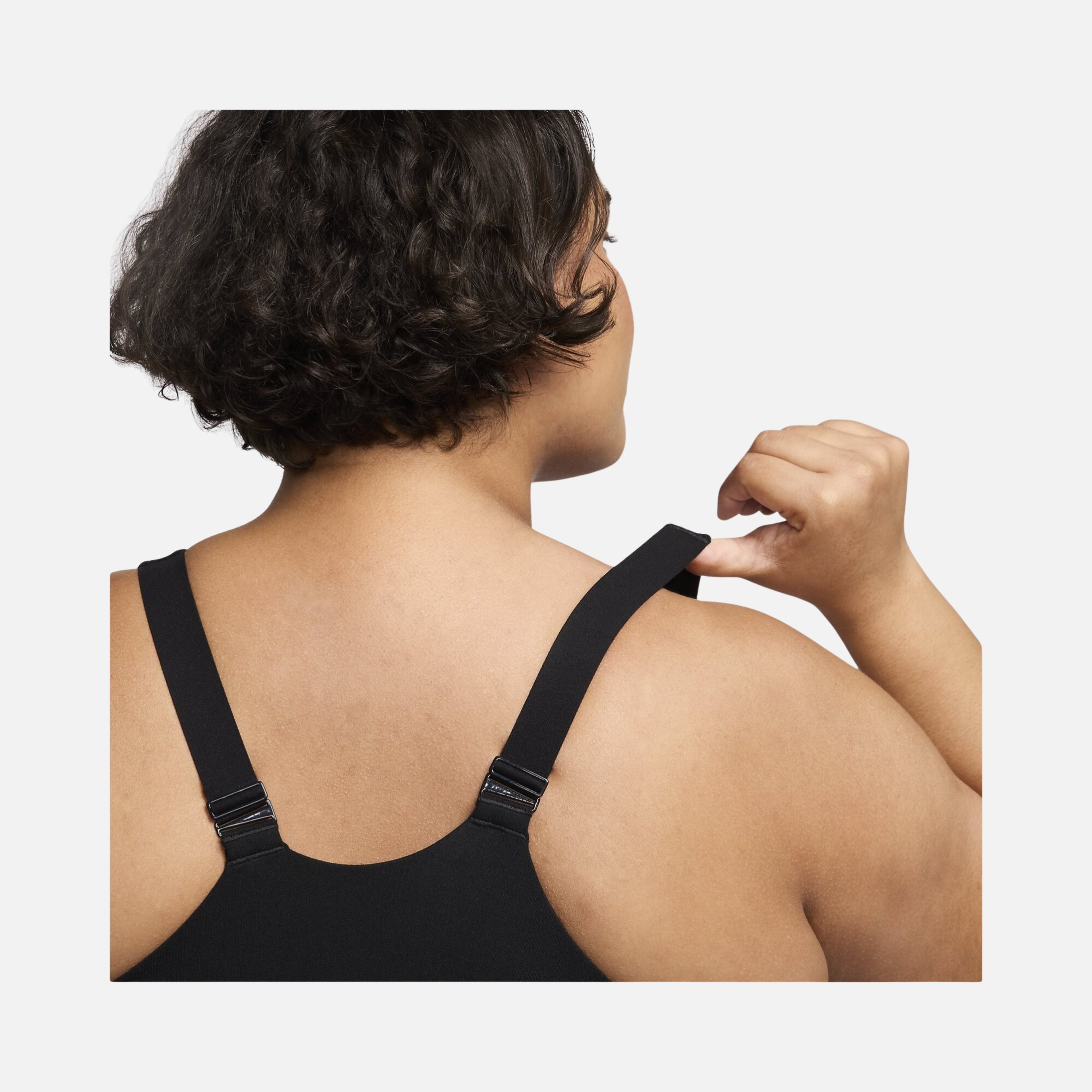 Nike Indy High-Support Padded Adjustable Sports Training (Plus Size) Kadın Bra